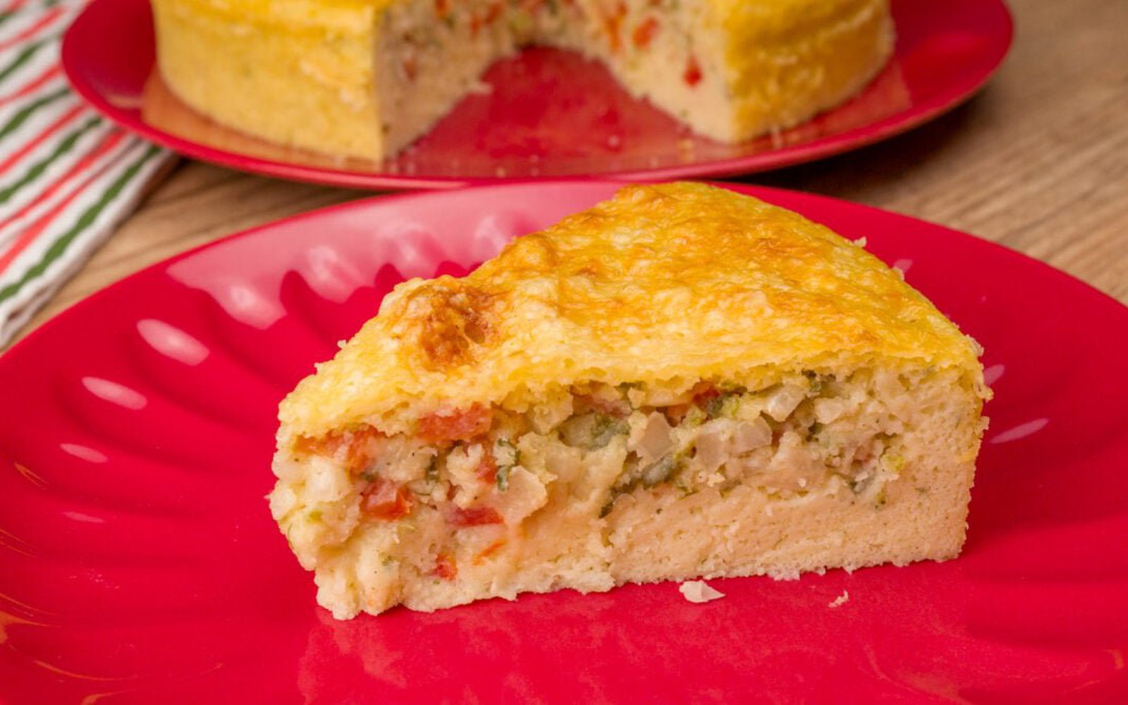 Torta de Vinagrete na Airfryer