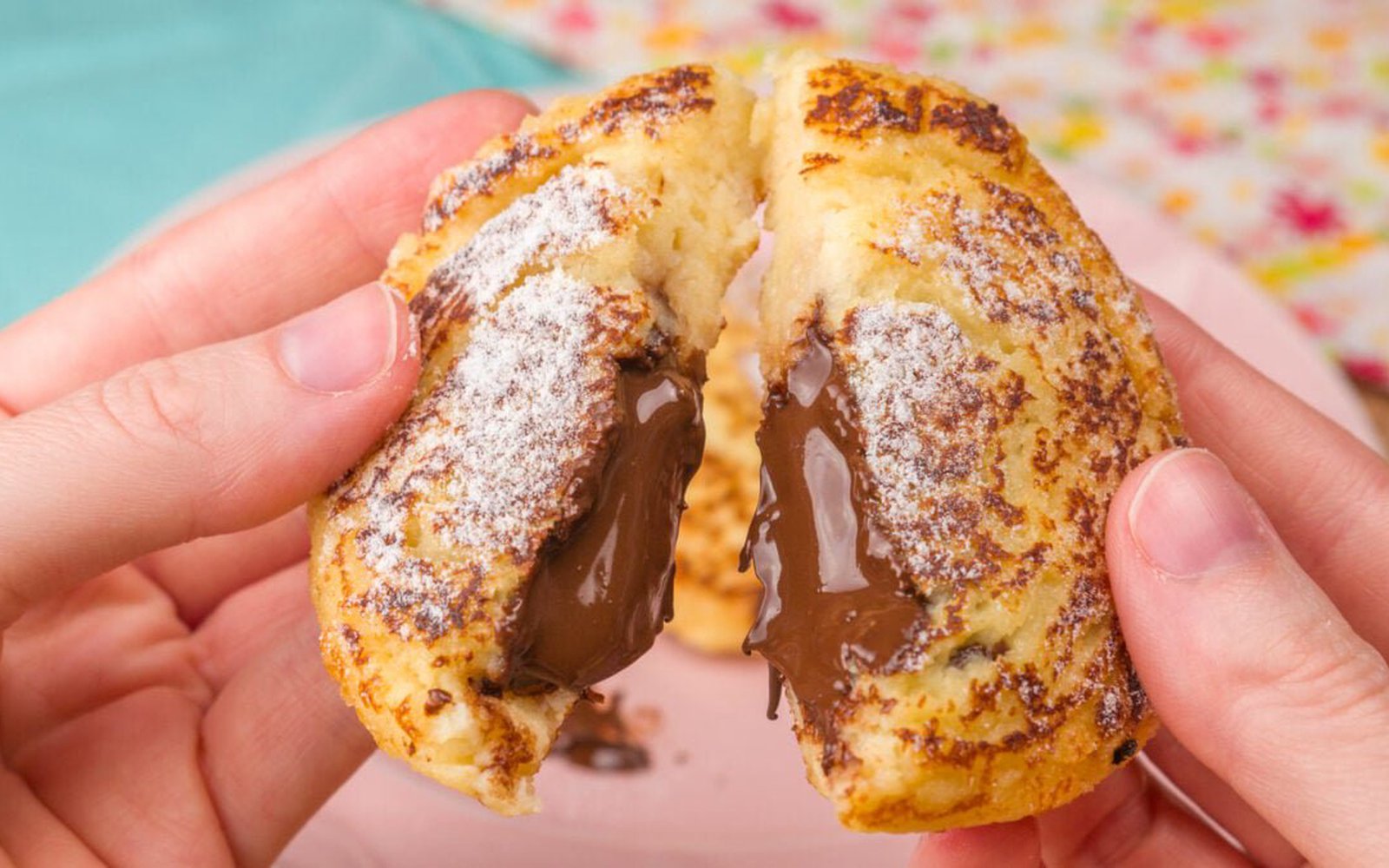 Pãozinho de Banana com Chocolate