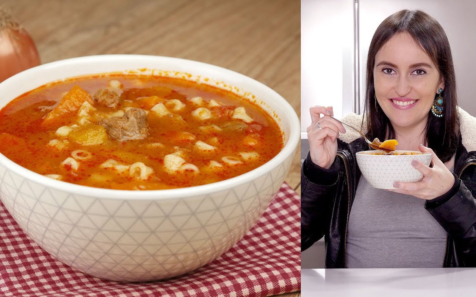 Sopa de Legumes com Carne e Macarrão