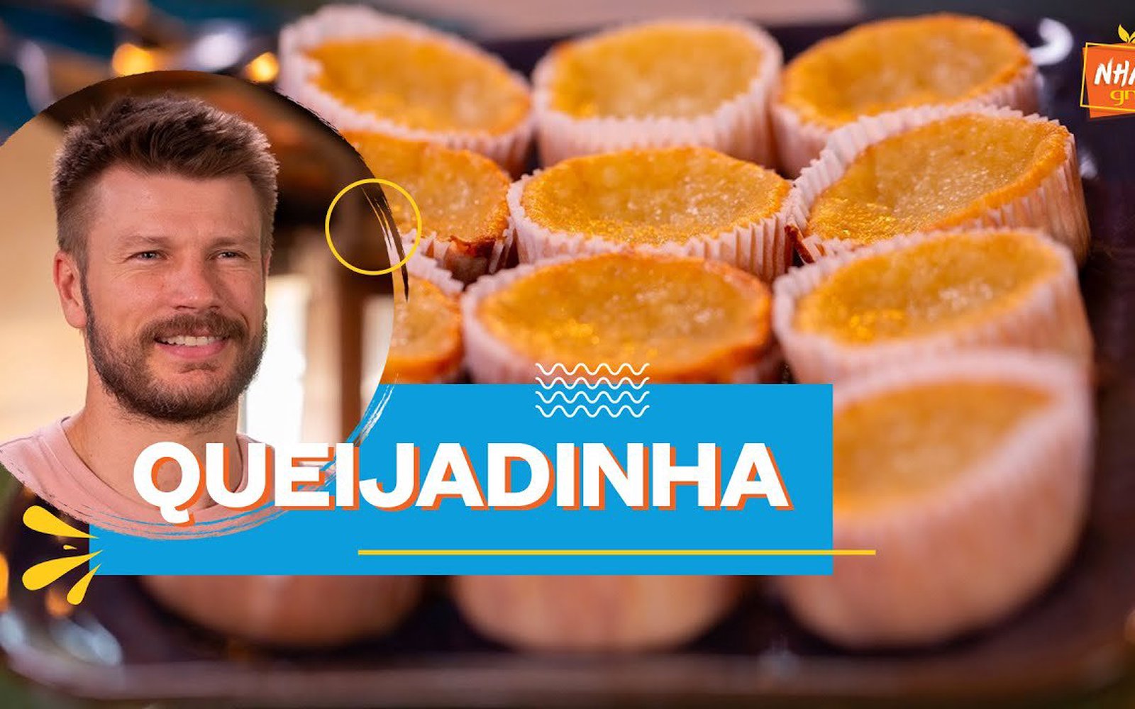 Queijadinha de liquidificador com pão dormido