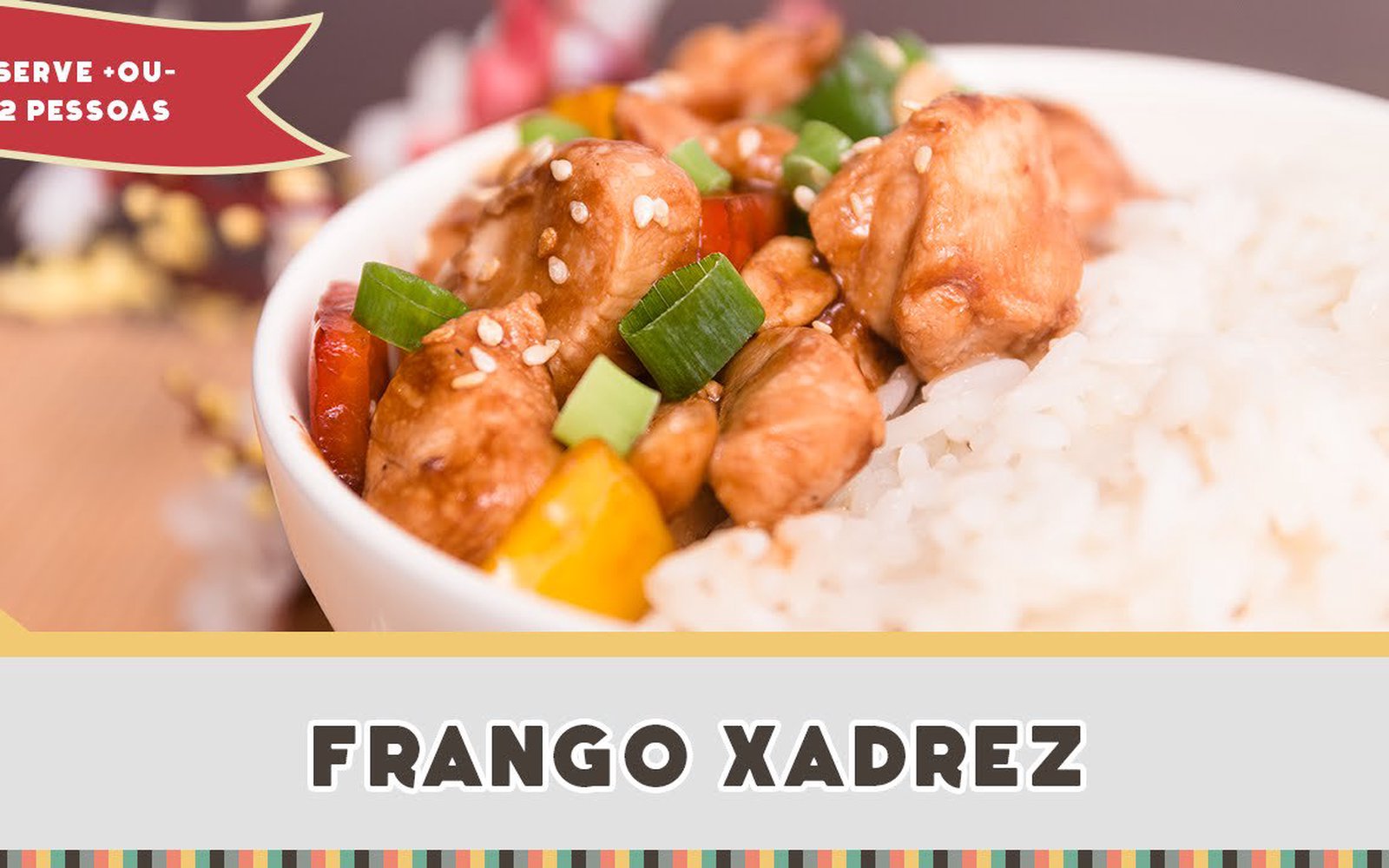 Frango Xadrez Fácil