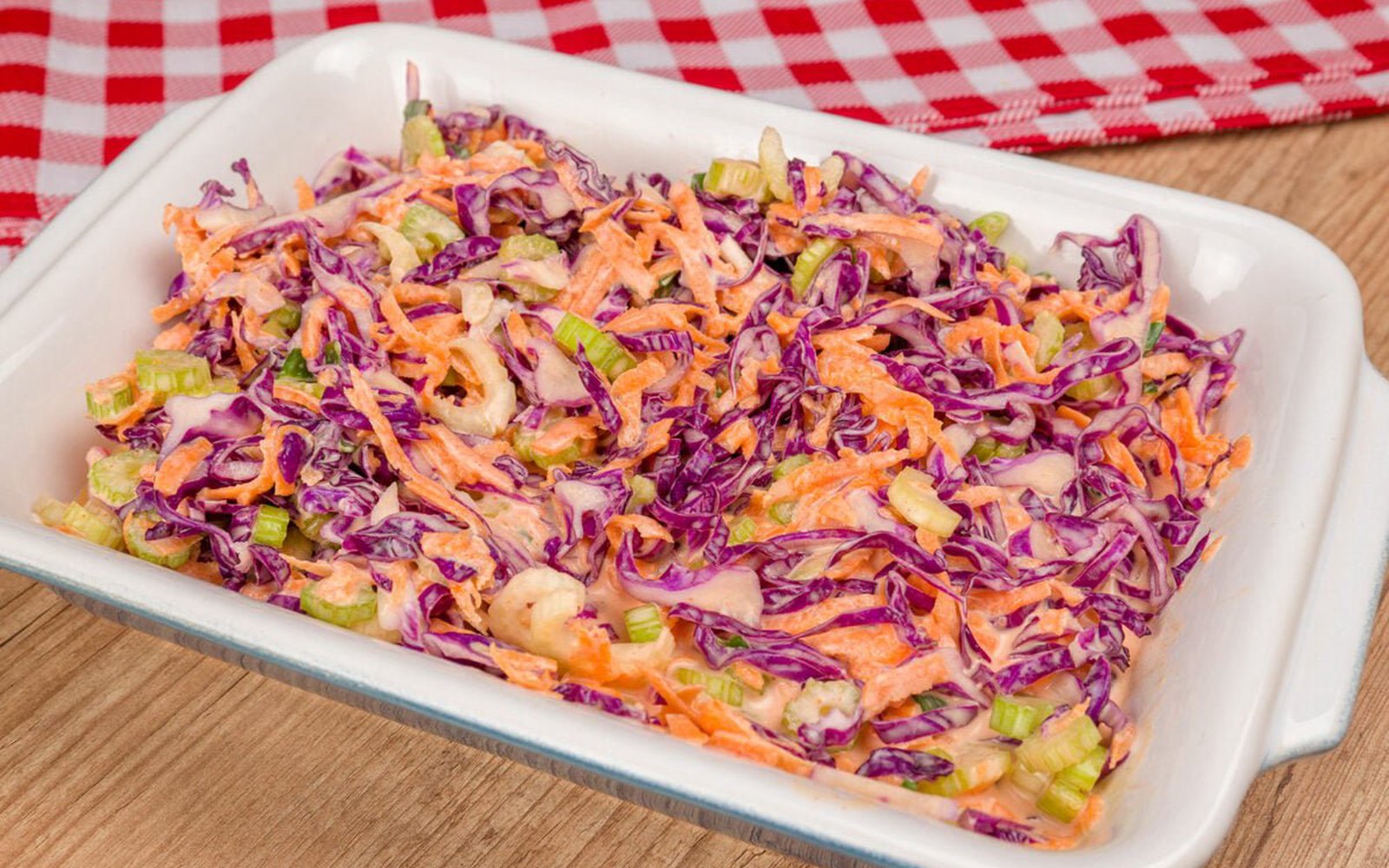 Salada de Repolho Roxo