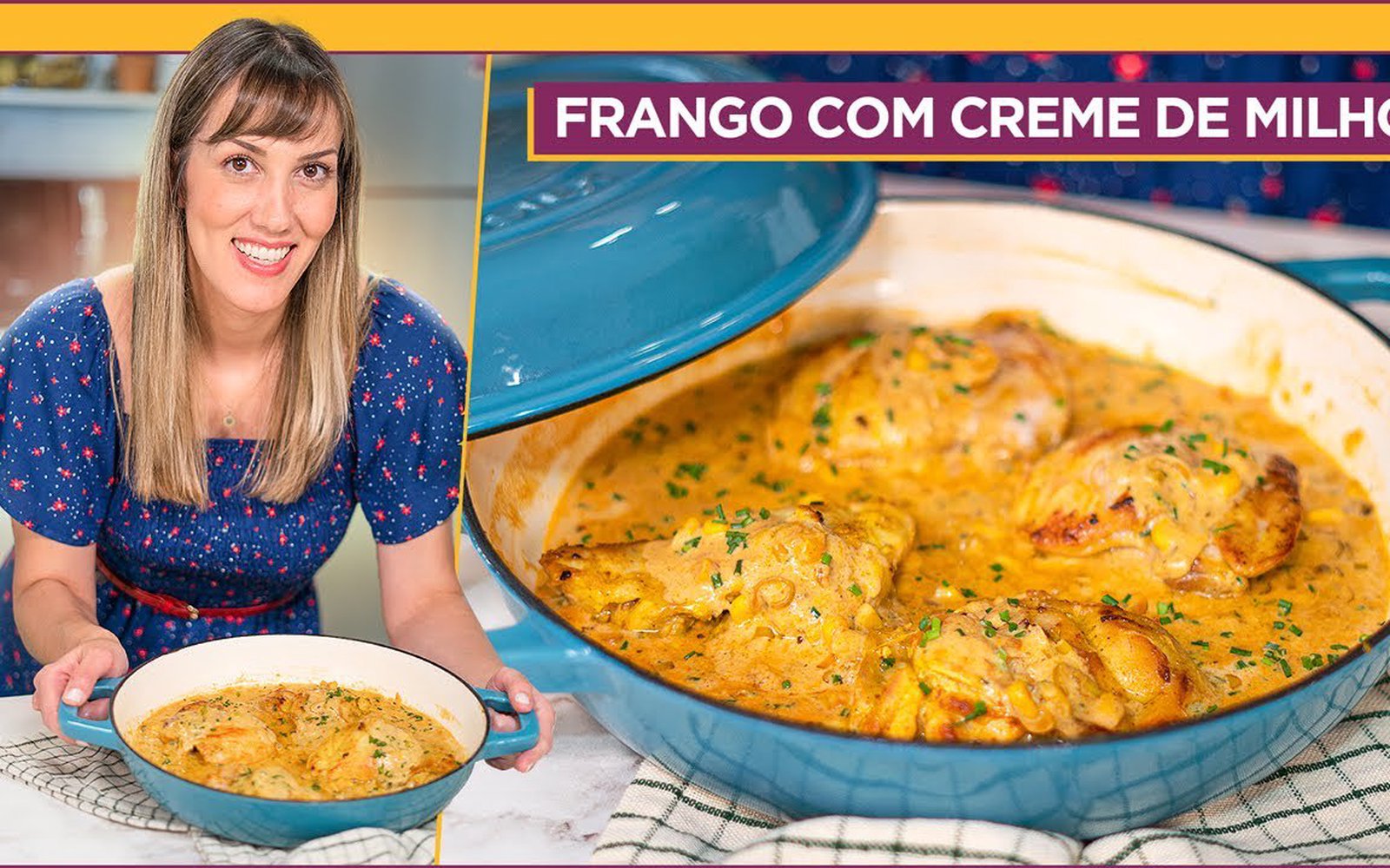 Frango ao Creme de Milho