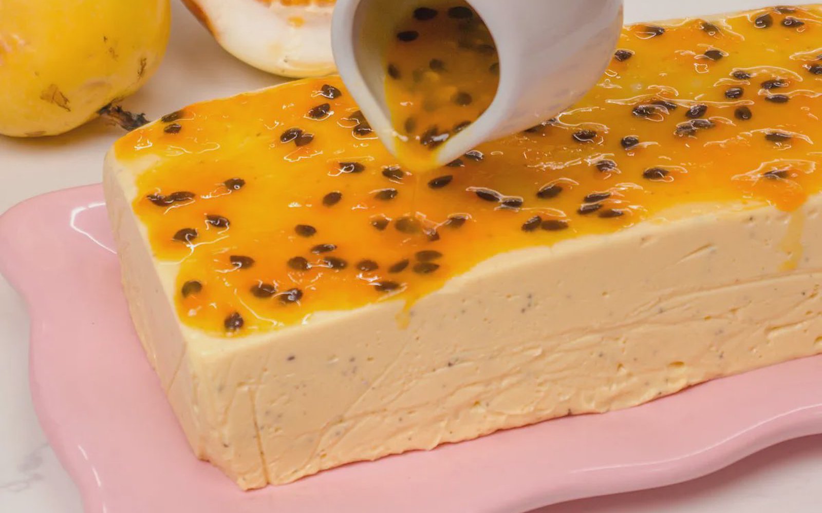 Mousse de Maracujá de Corte