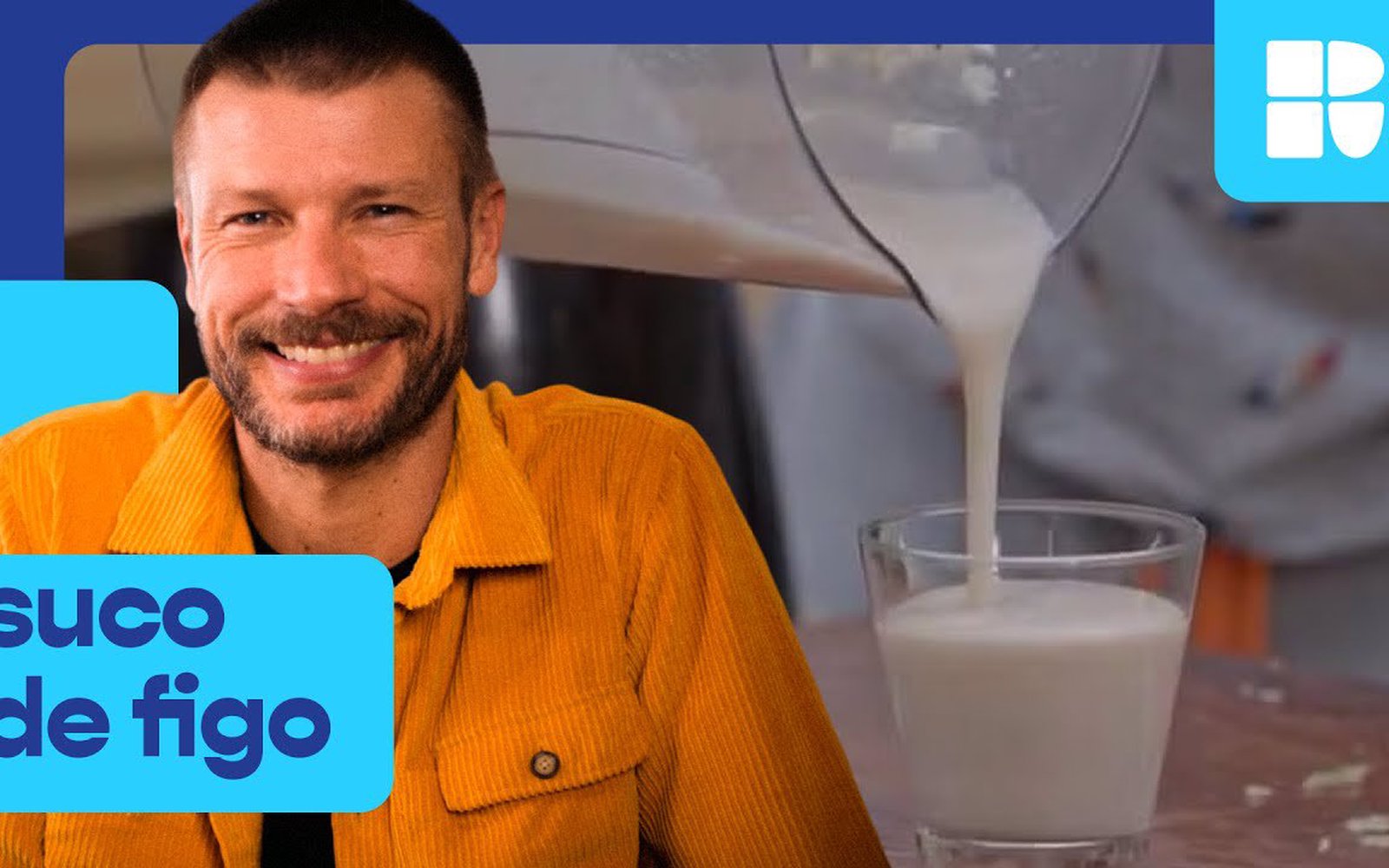 Aprenda a fazer SUCO DE FIGO com Rodrigo Hilbert e Evandro Mesquita