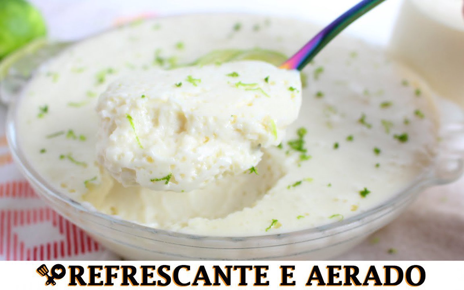Mousse de Limão com 3 Ingredientes