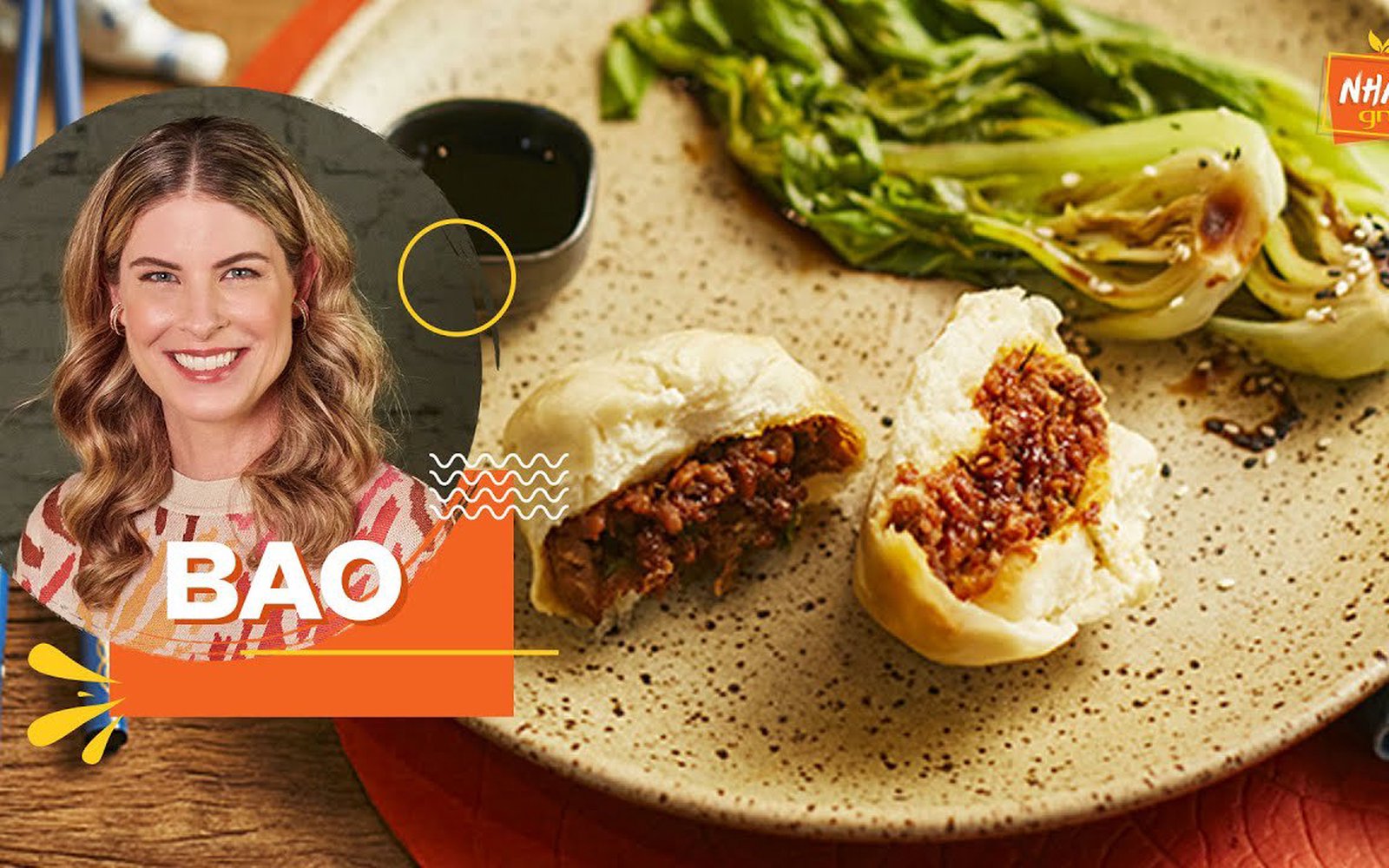 Bao de porchetta: sanduíche chinês recheado