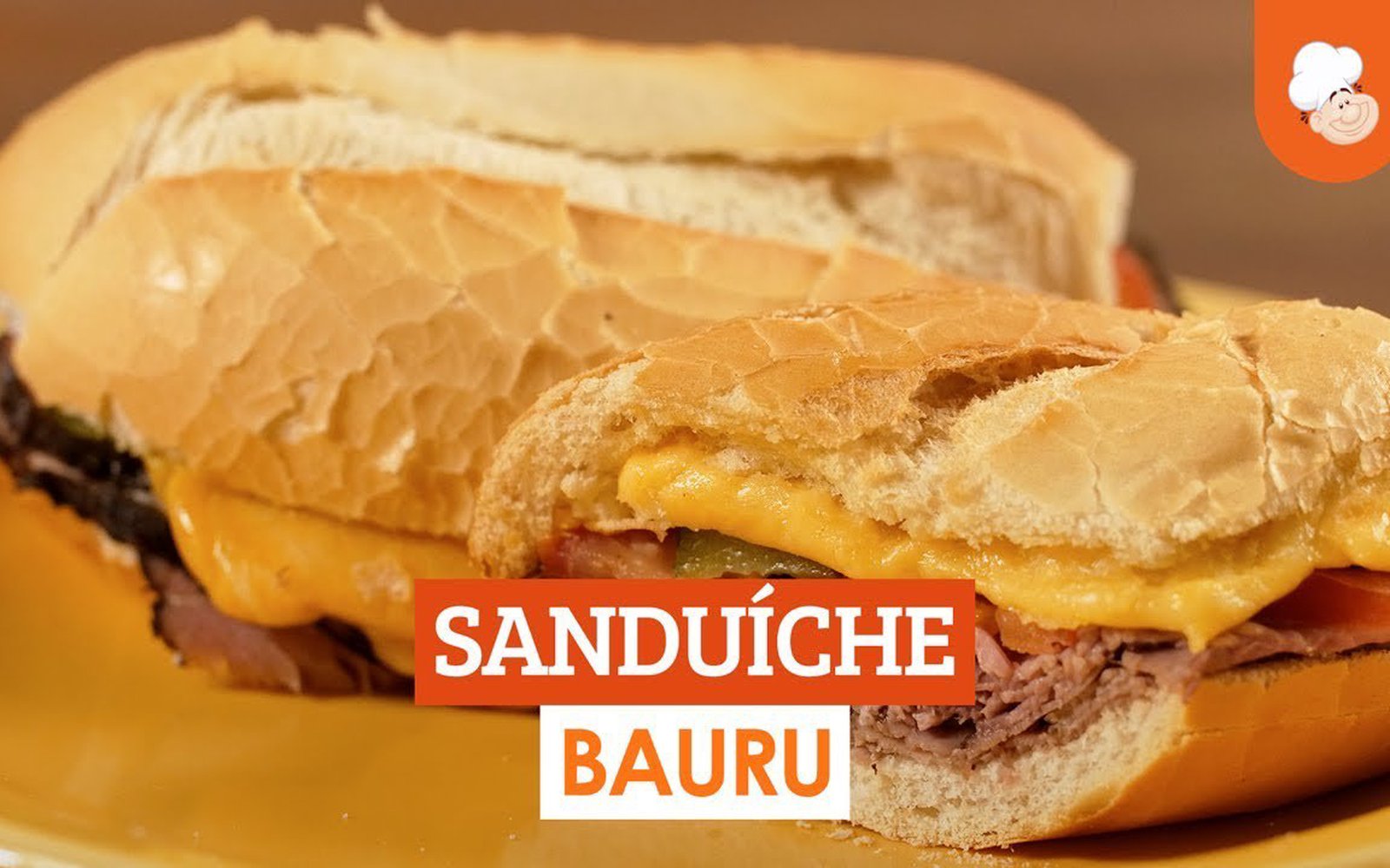 Sanduíche Bauru com Quatro Queijos