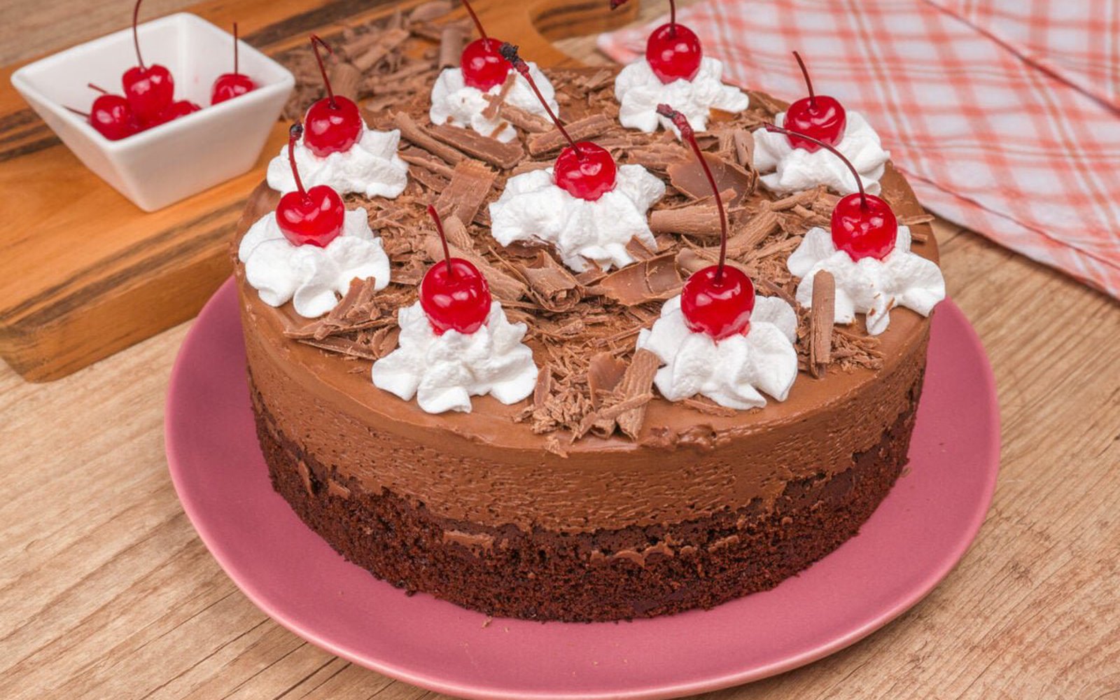 Bolo Mousse Floresta Negra