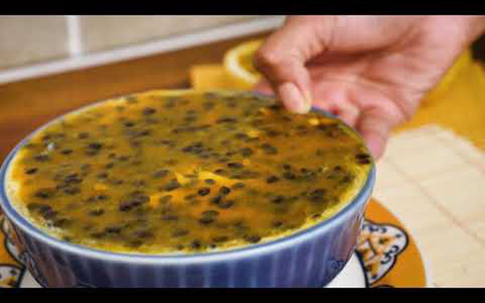 Mousse de maracujá