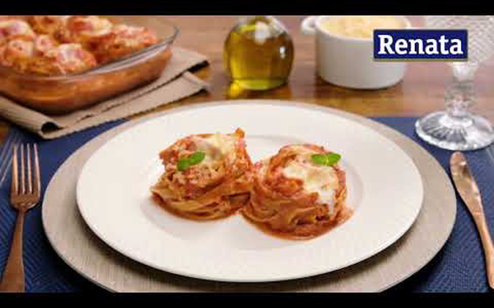 Macarrão Ninho de Forno