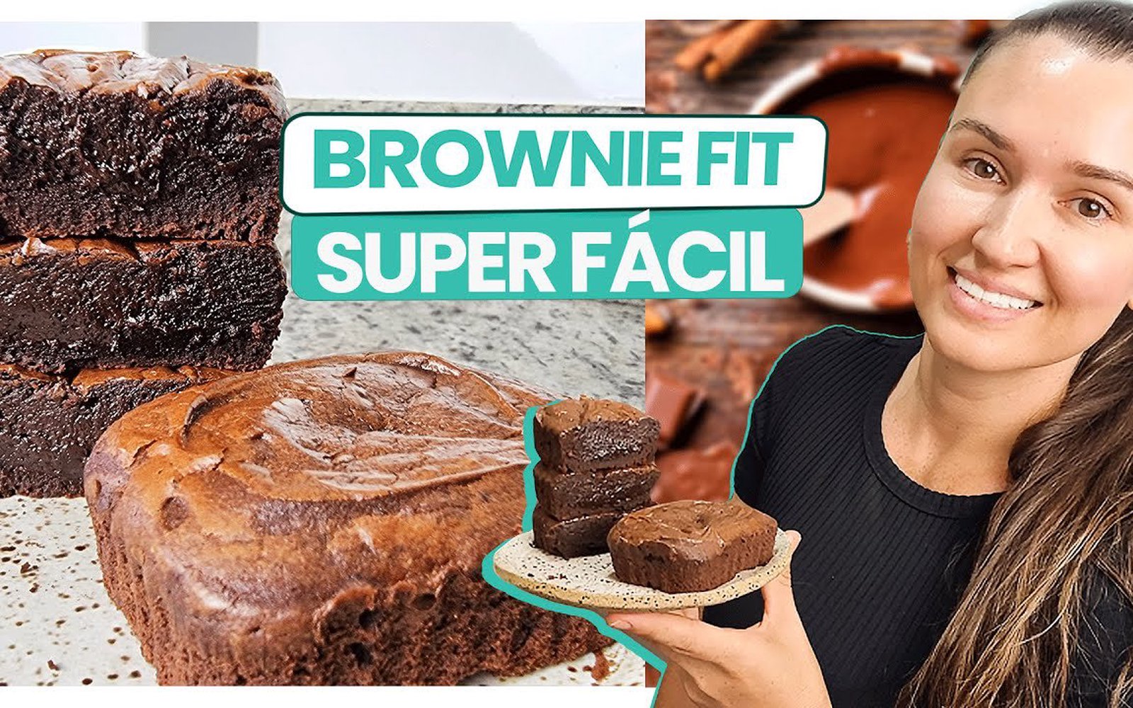 Brownie Fit de Chocolate