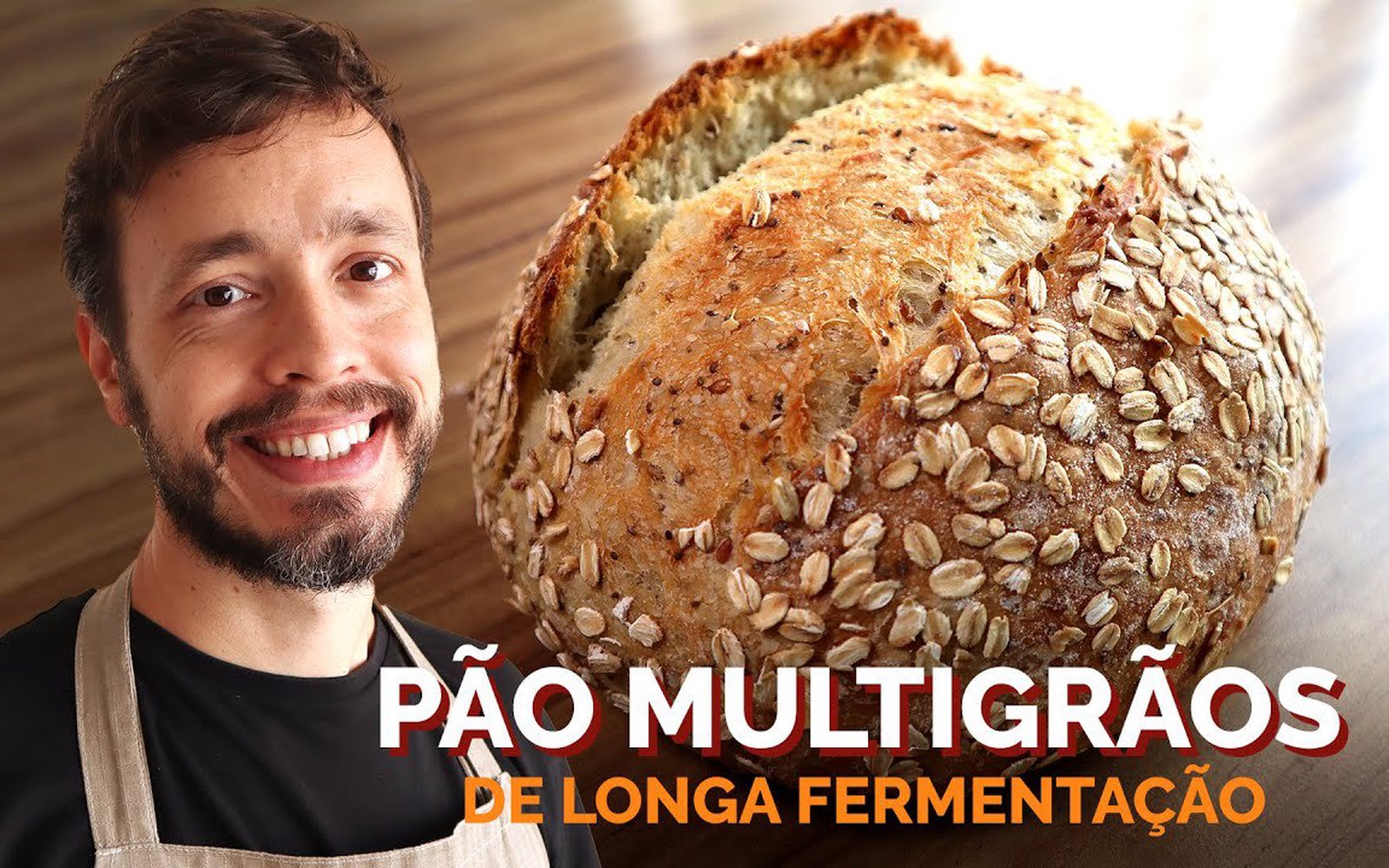 Pão Multigrãos de Longa Fermentação