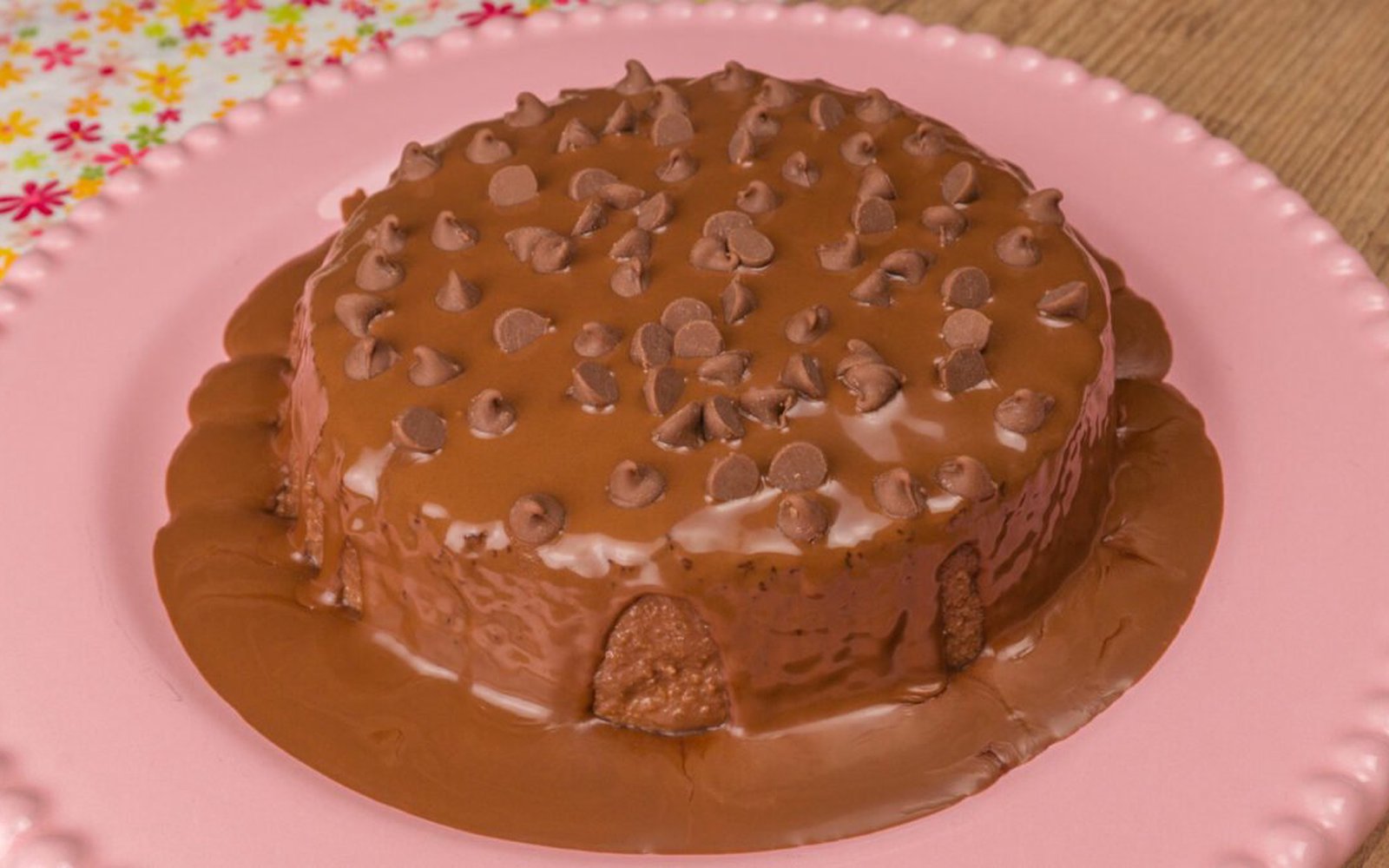 Torta de Chocolate com 3 Ingredientes