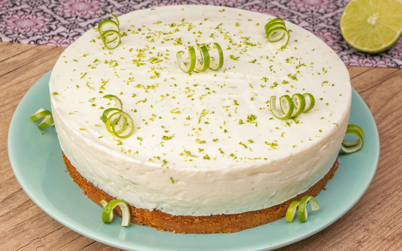 Bolo Mousse de Limão
