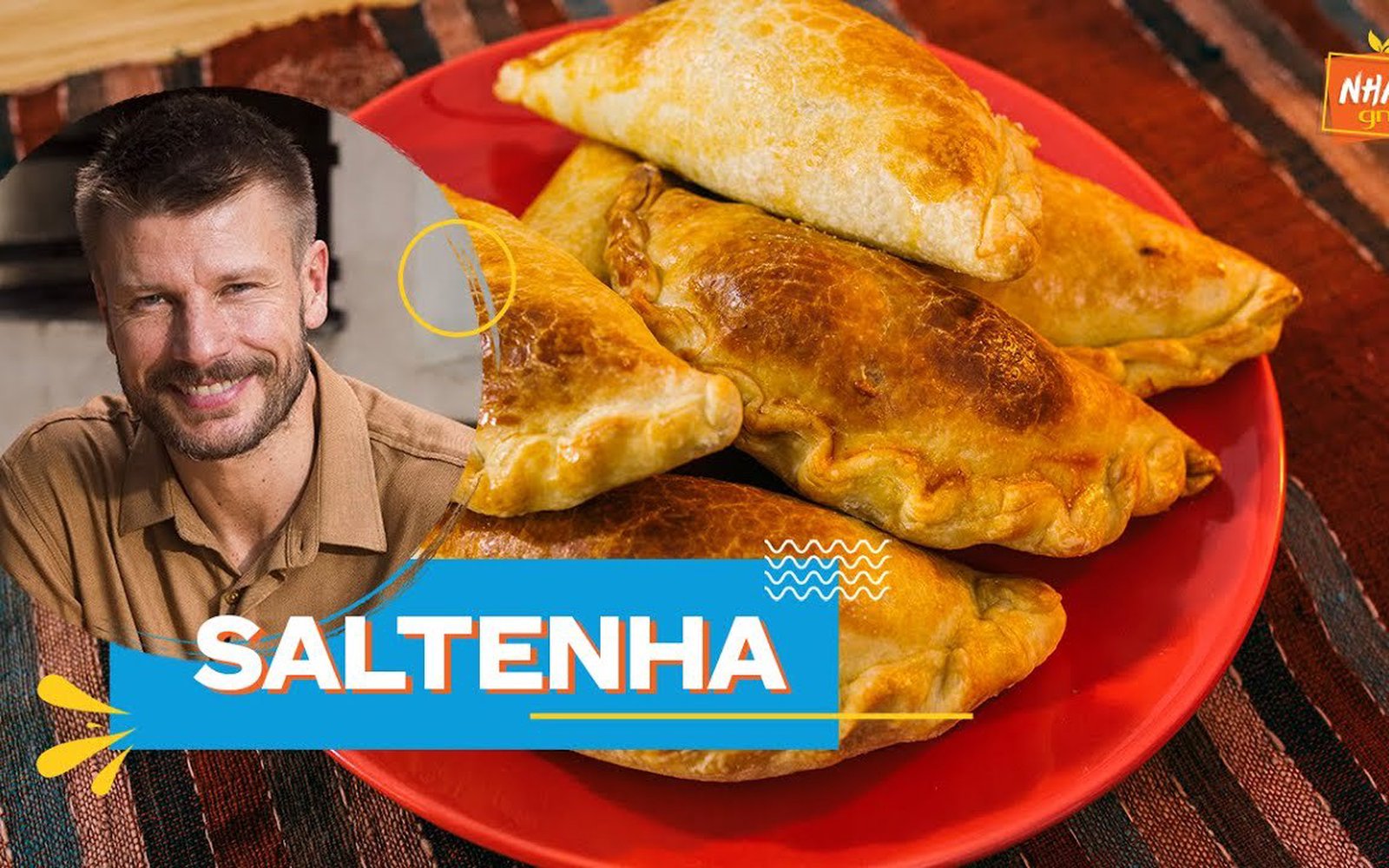Saltenha de Frango (empanada boliviana)