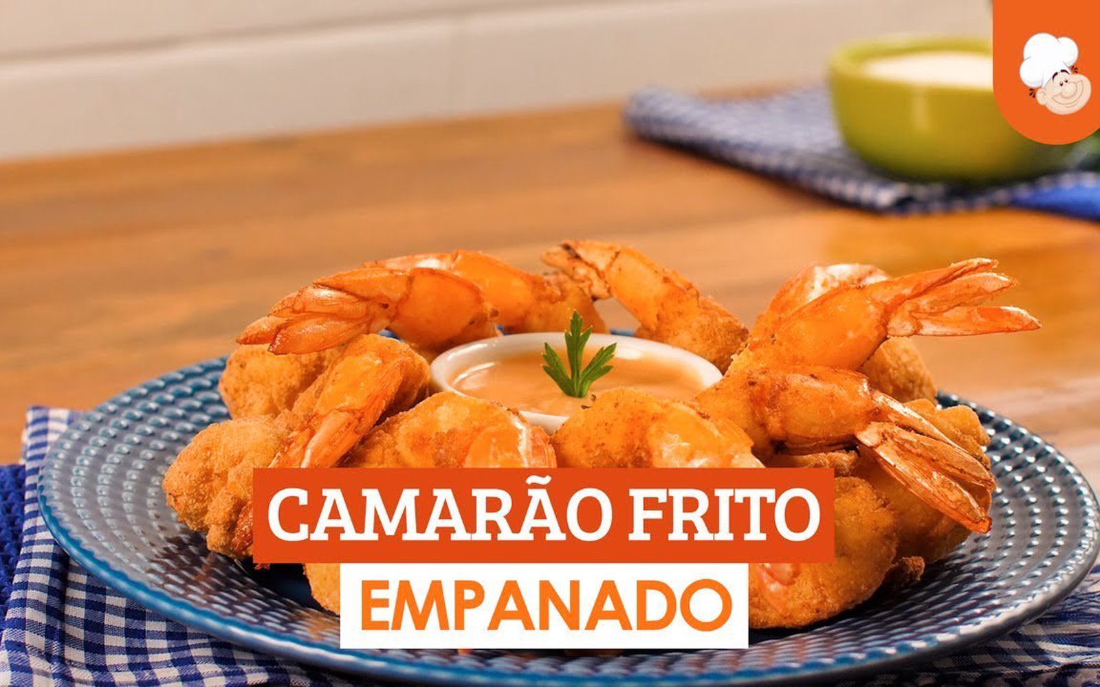 Camarão Frito Empanado