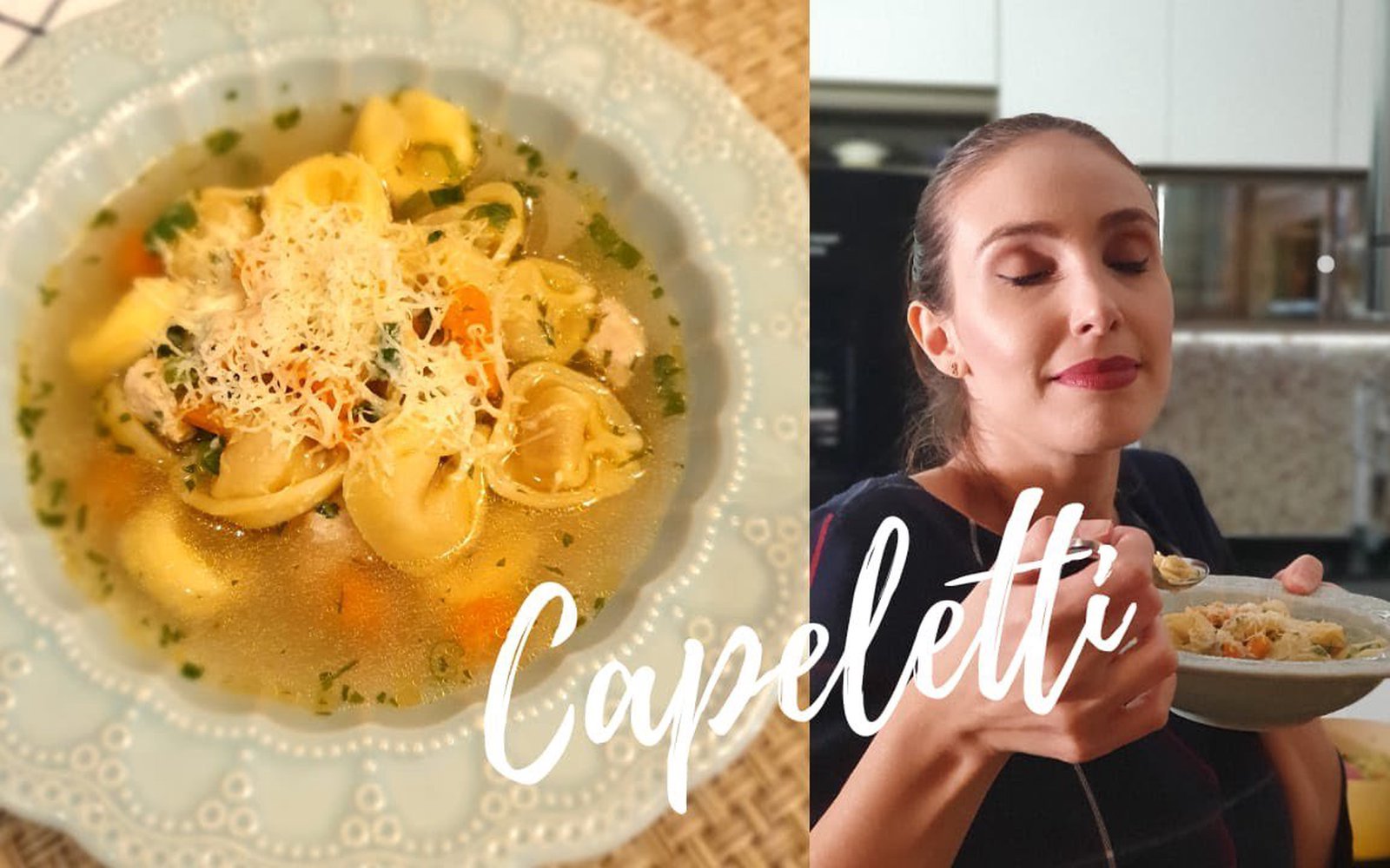 Sopa de Capeletti