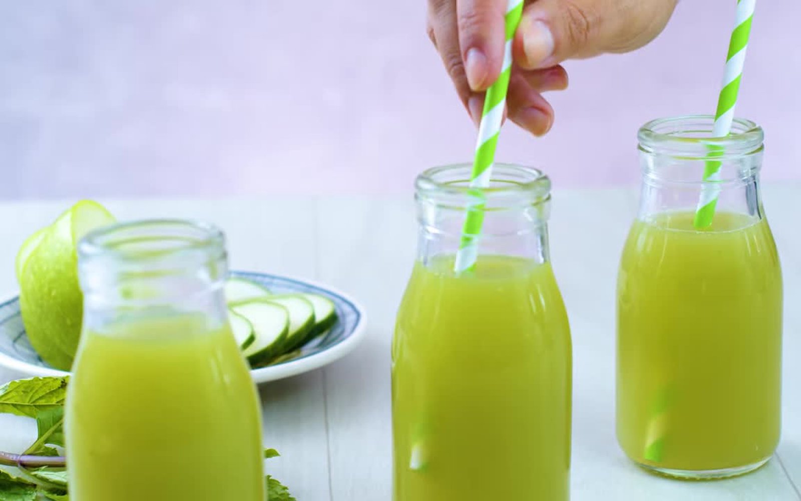 Receita de Suco de Pepino