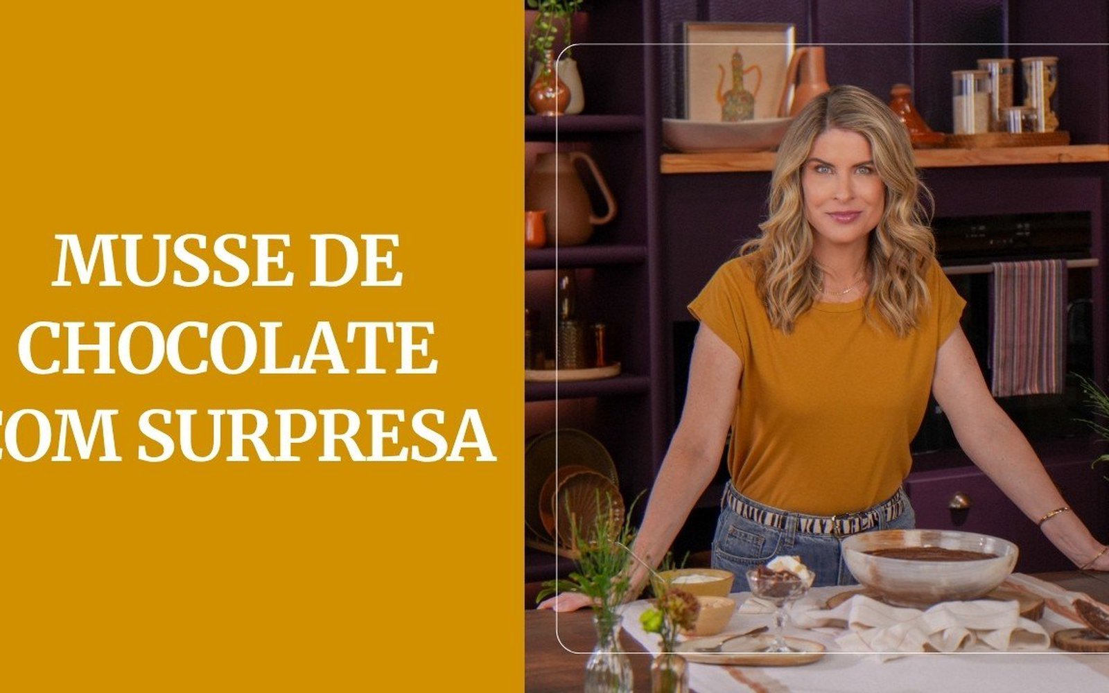 Musse de Dois Chocolates