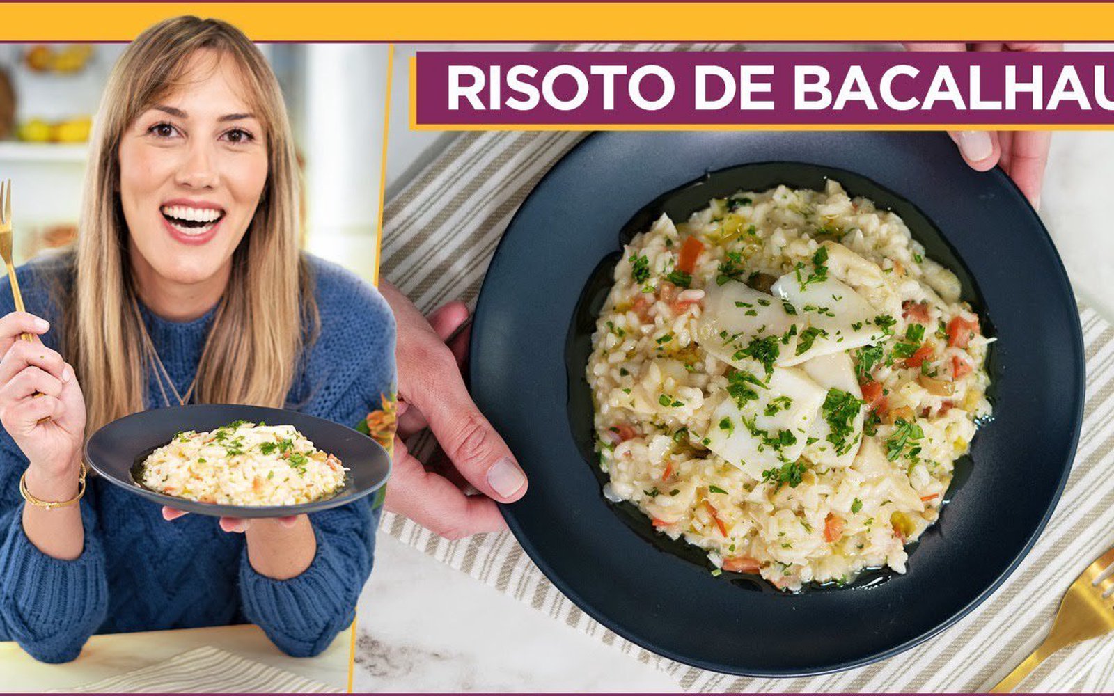 Risoto de Bacalhau