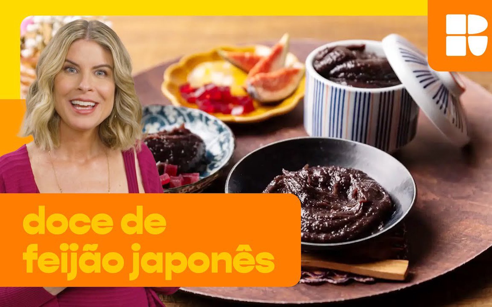 Doce de feijão (inspirado no anko)