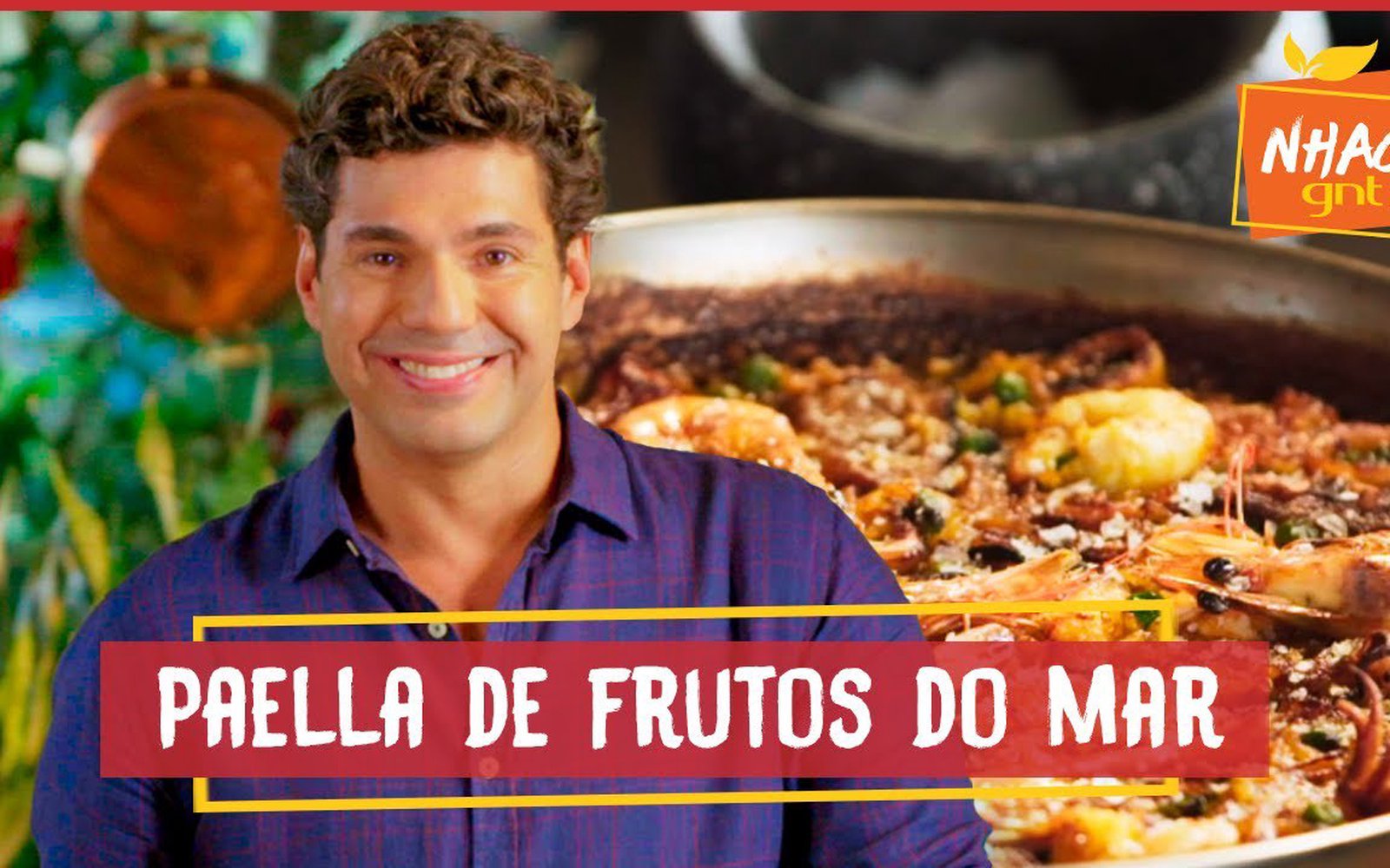 Paella de Lula com Camarões