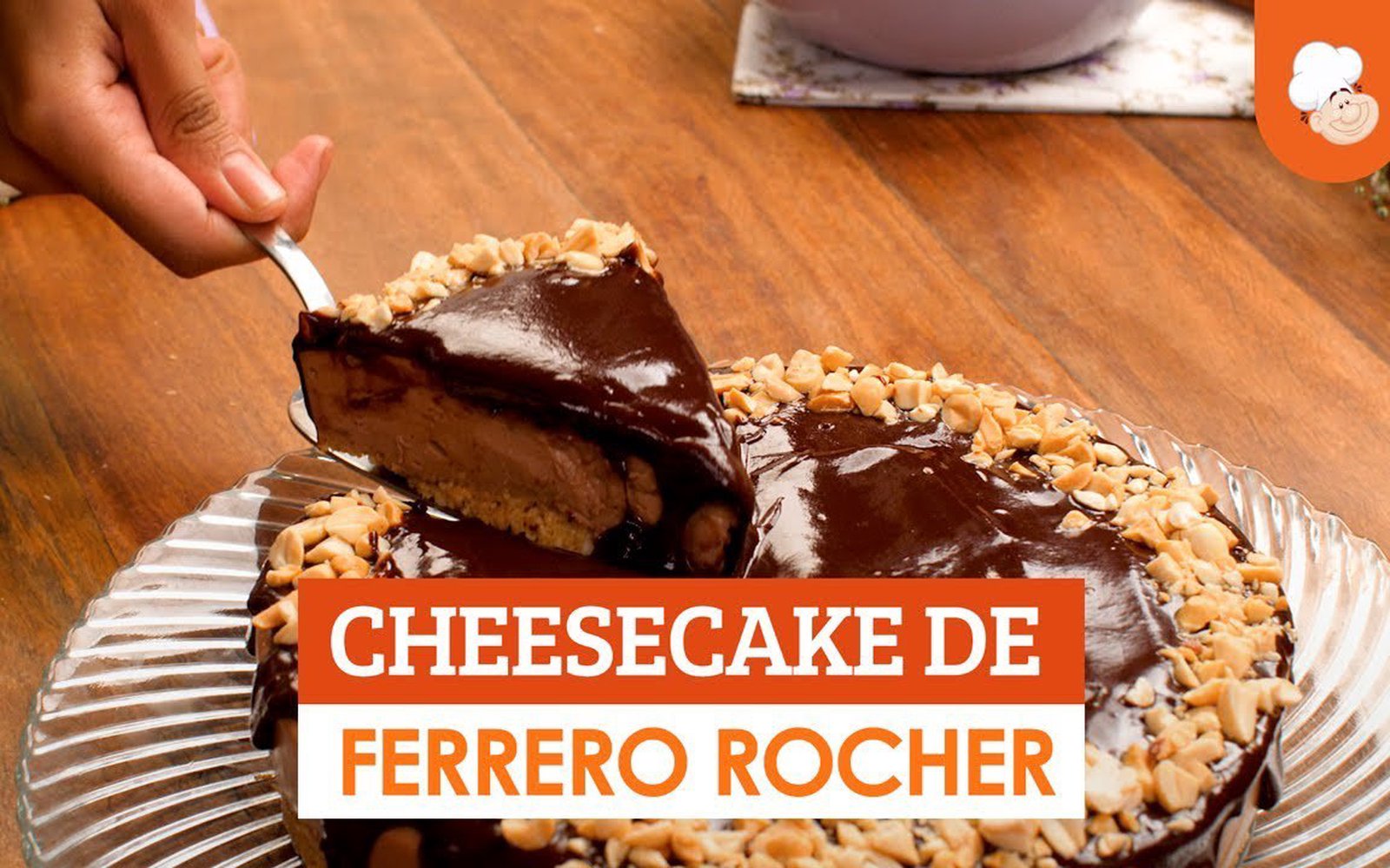 Cheesecake de Ferrero Rocher