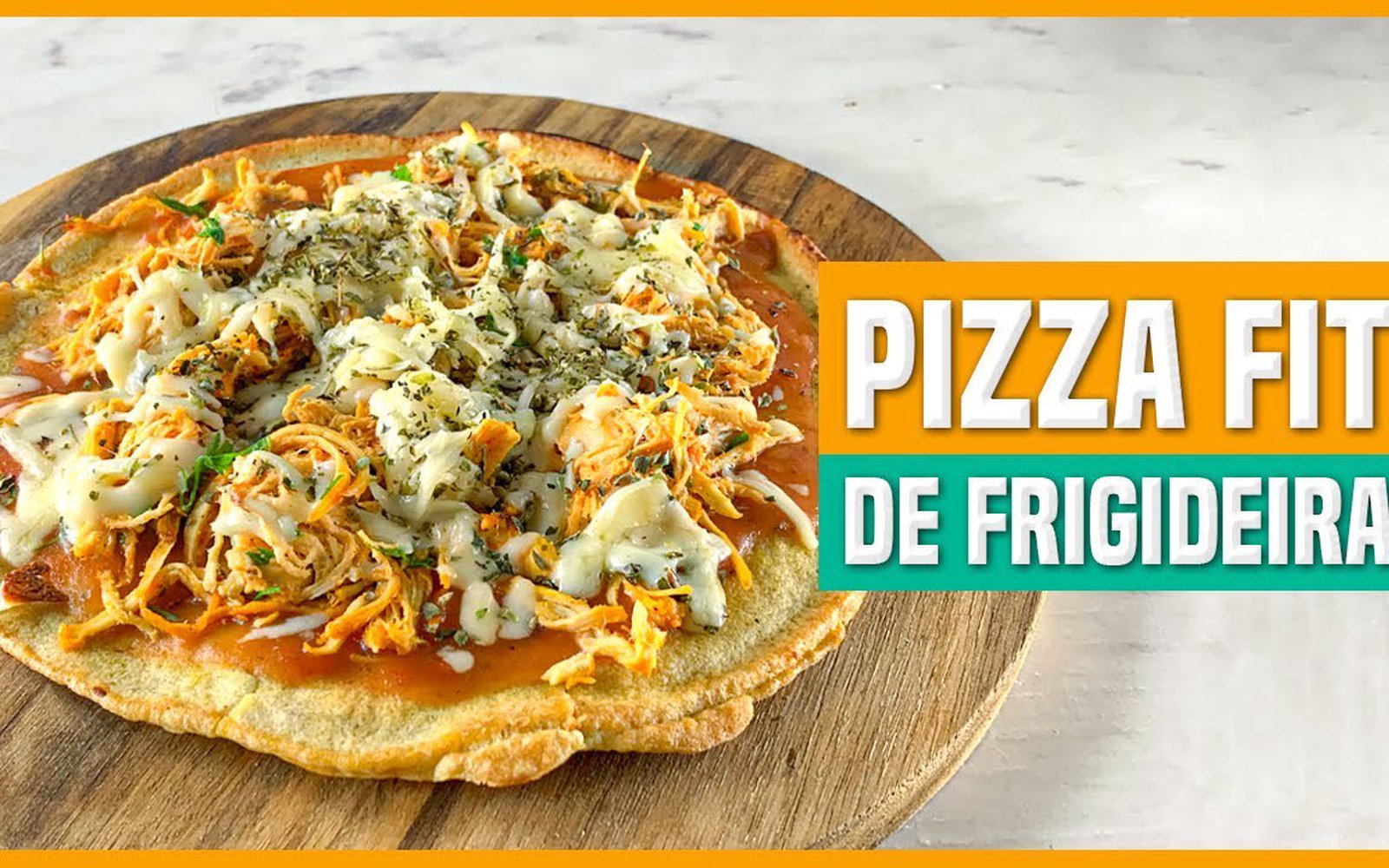 Pizza de Frigideira Fit (Sem Farinha)