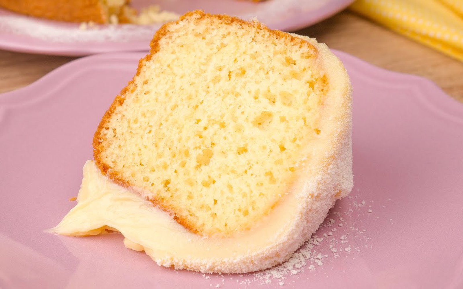 Bolo de Leite Ninho de Liquidificador