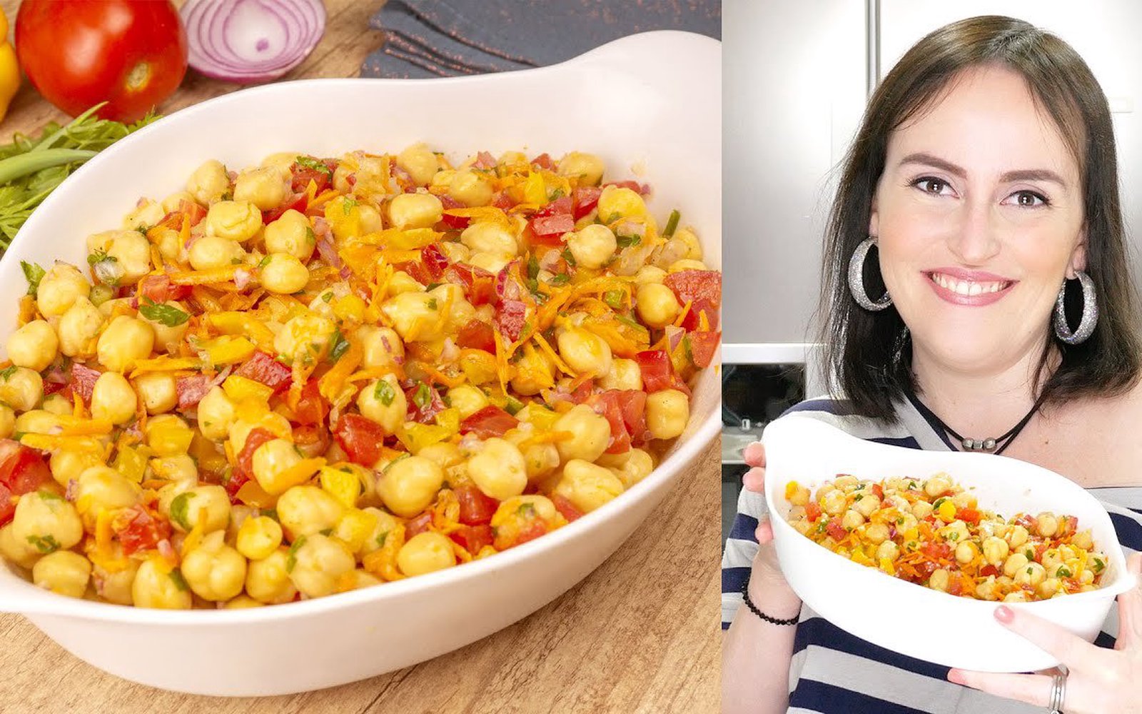 Salada de Grão de Bico