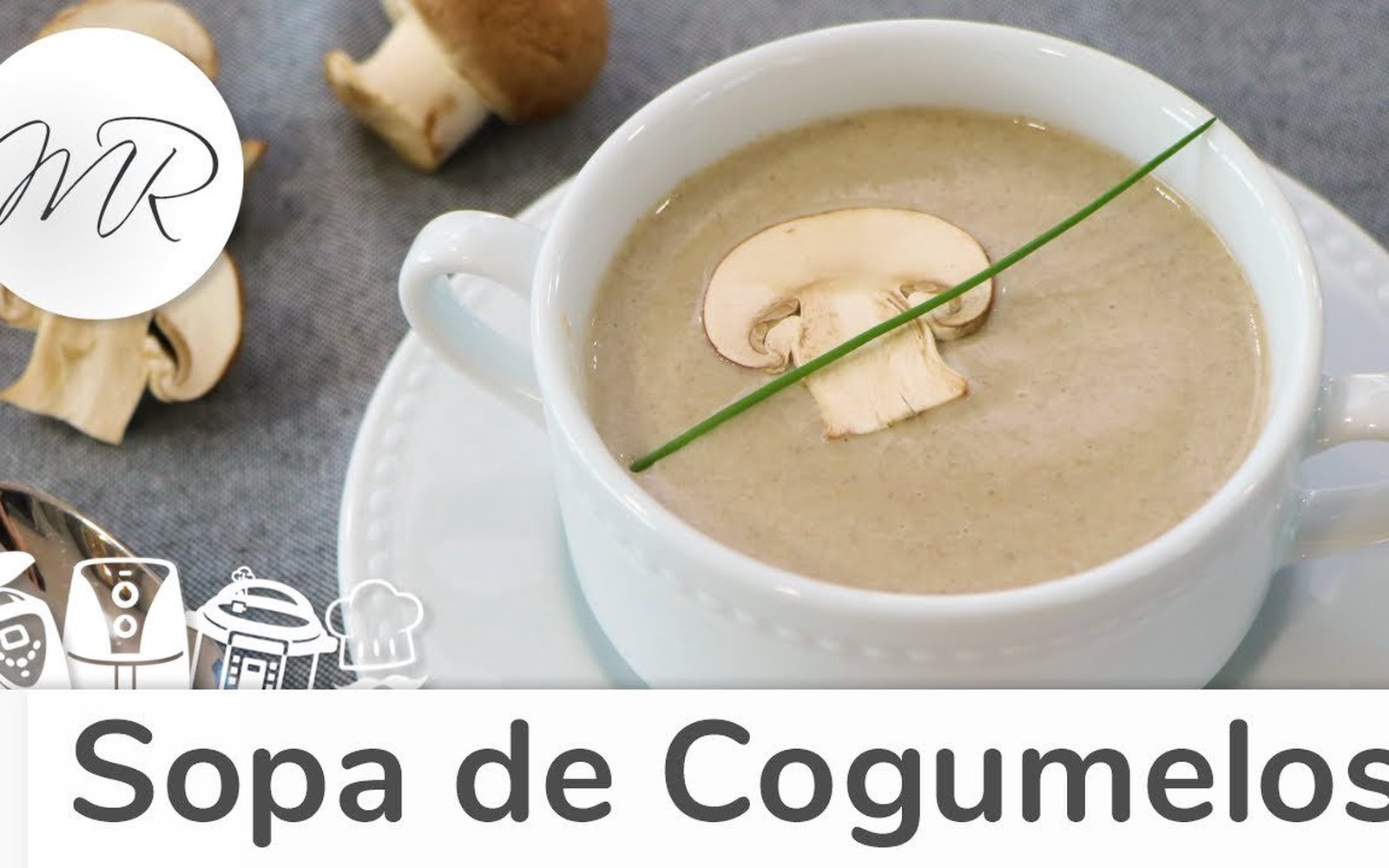 Sopa de Cogumelos na Pressão