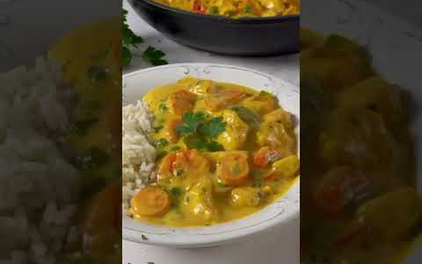 Frango Cremoso com Legumes