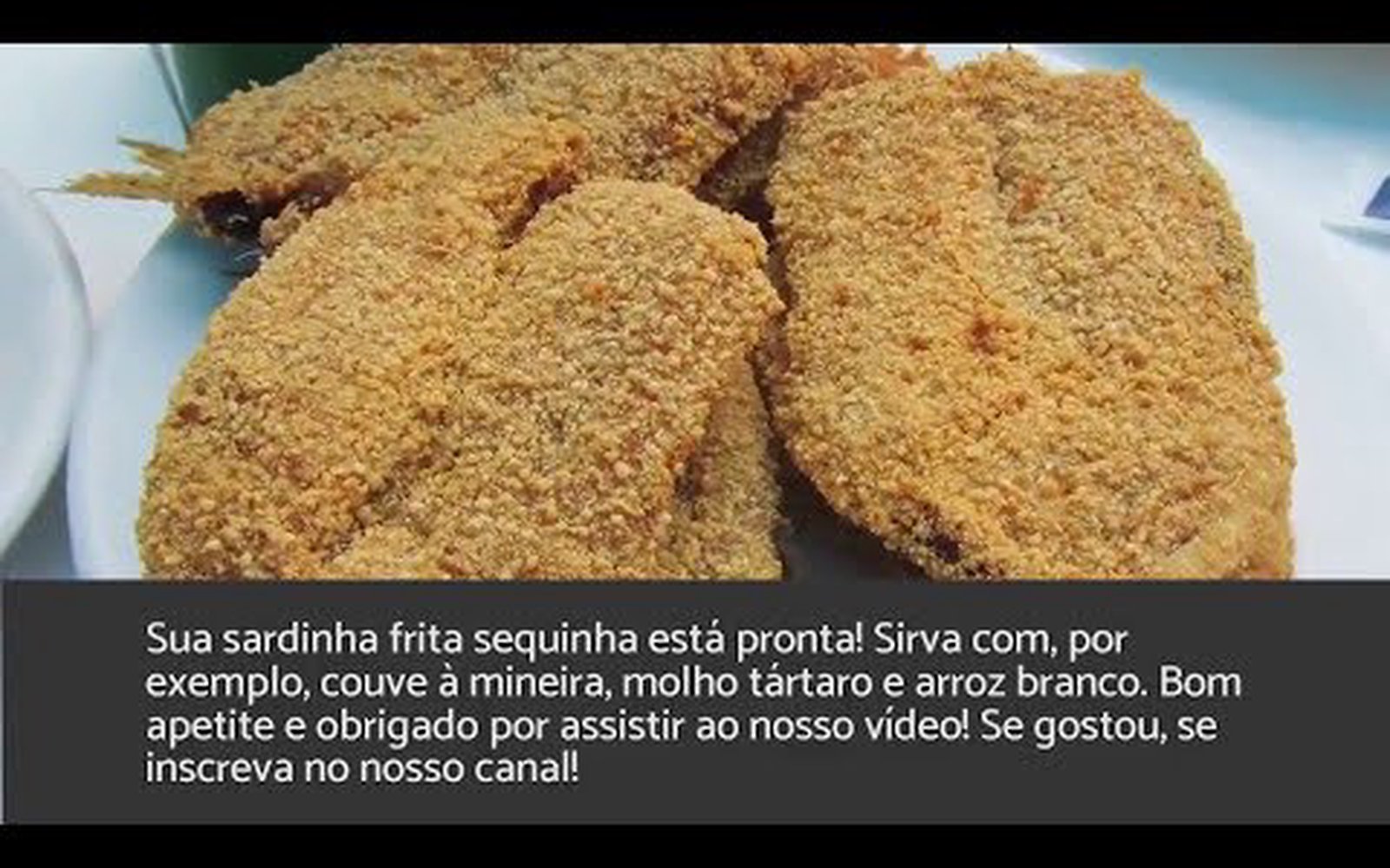 Sardinha Frita Sequinha