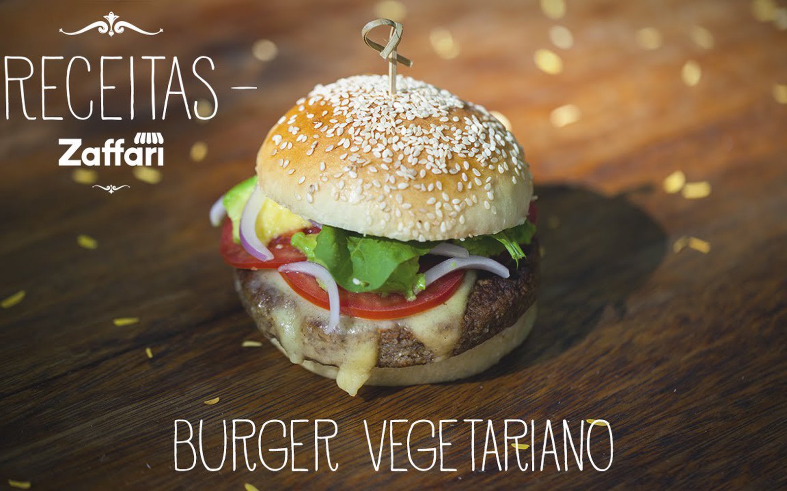 Hambúrguer Vegetariano com Queijo Gruyère e Abacate