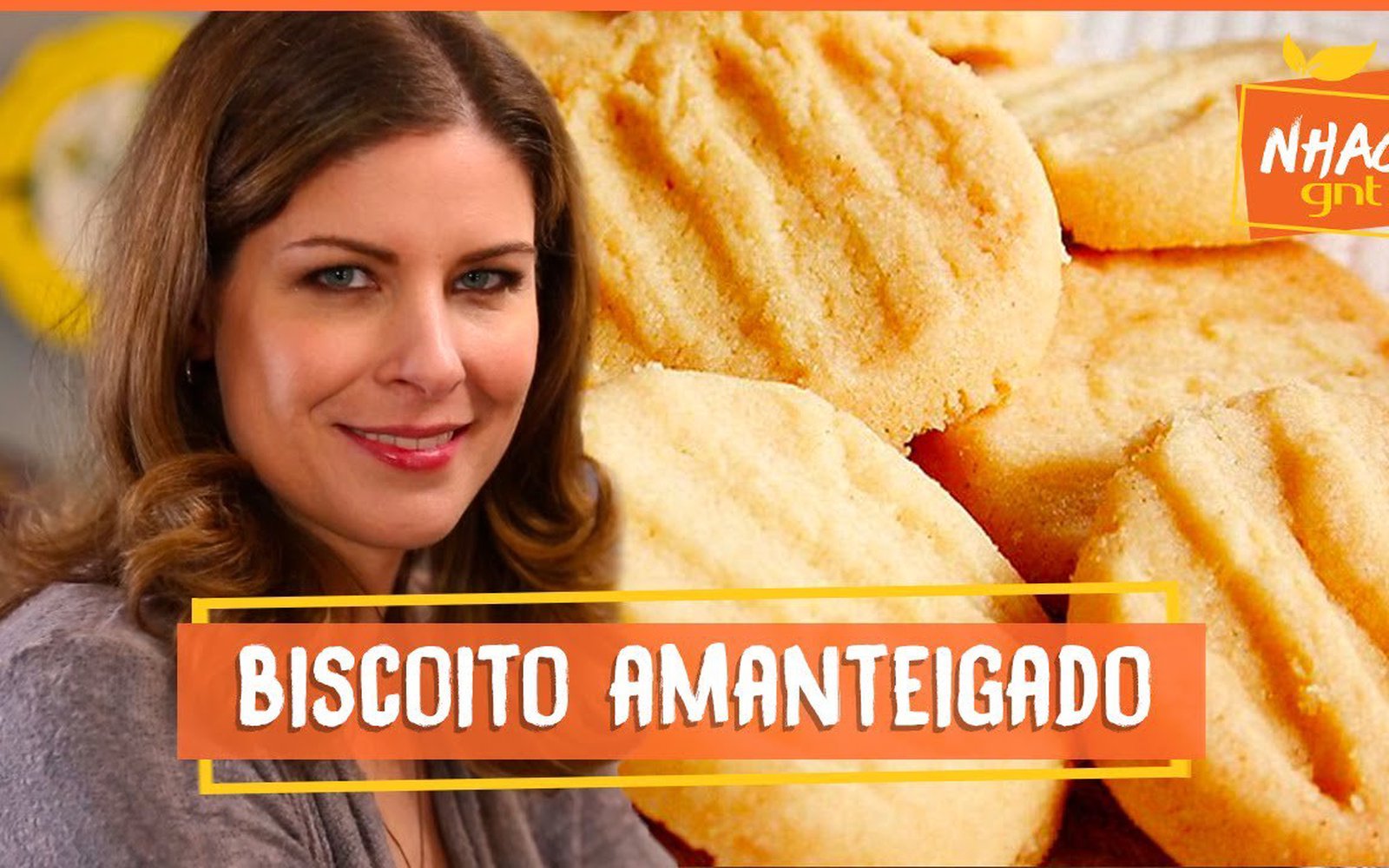 Biscoitos amanteigados com três ingredientes