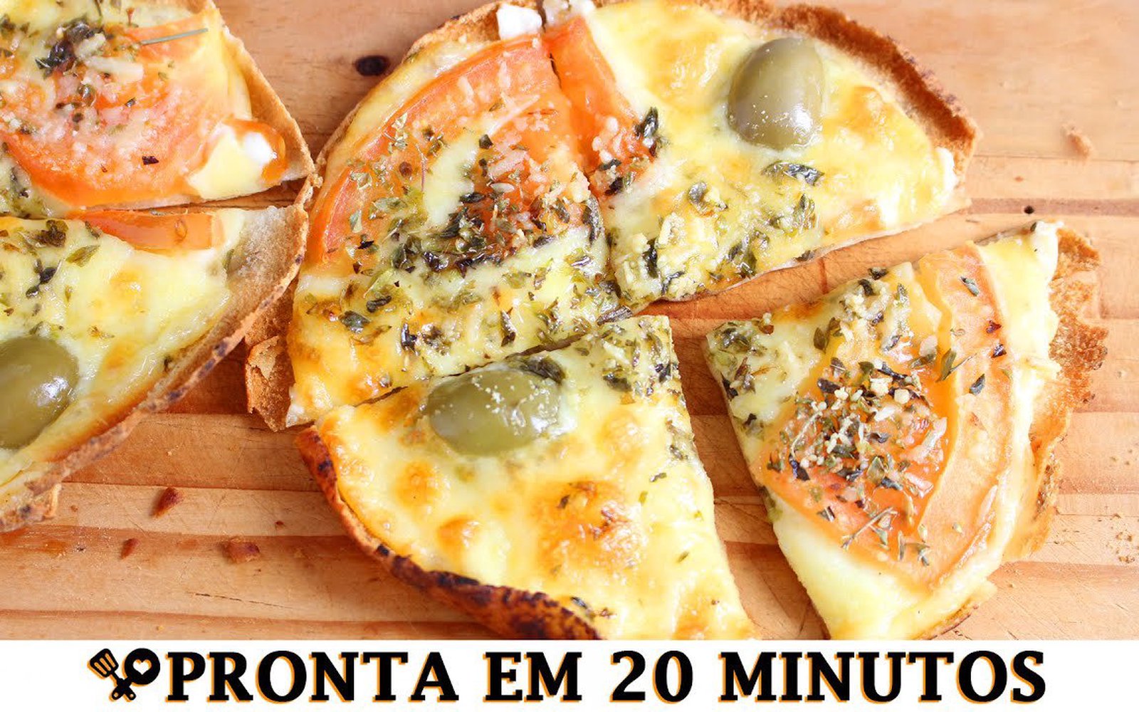 Pizza Pão de Alho