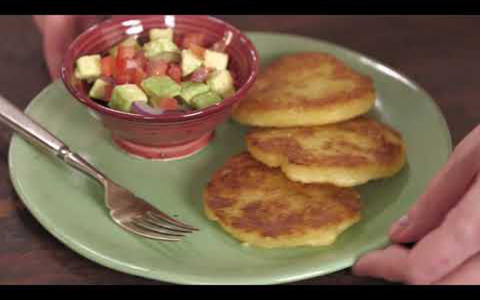 Arepas de mandioca