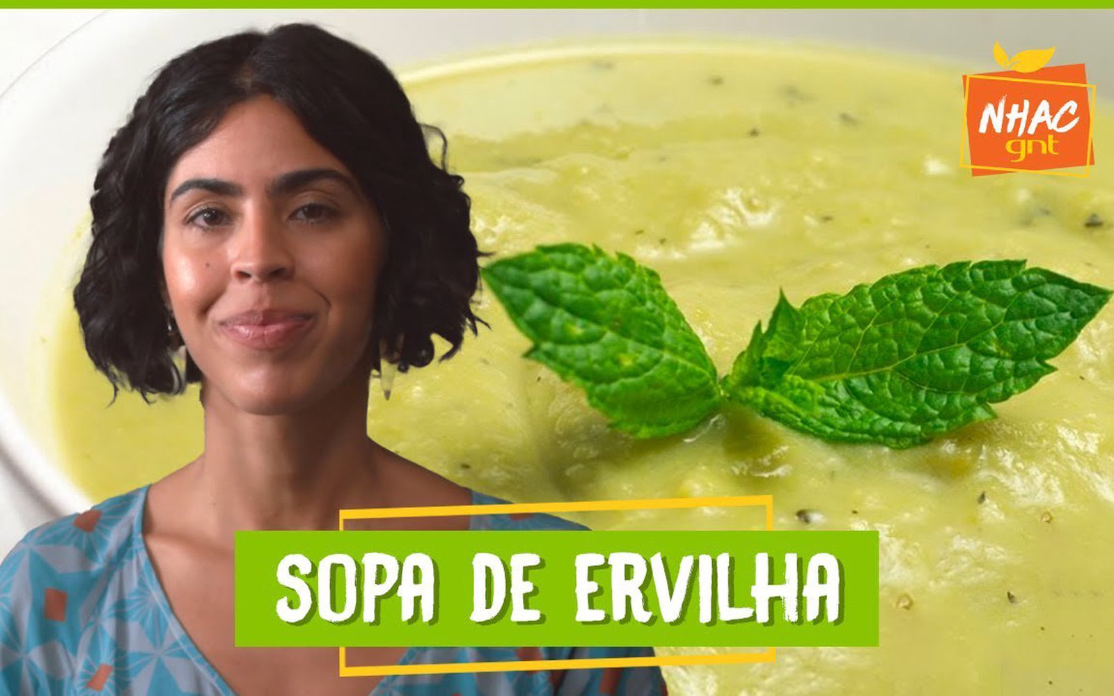 Sopa de Ervilha Vegana