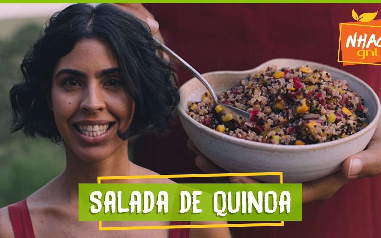 Salada de Quinoa com Beterraba, Abobrinha e Gengibre