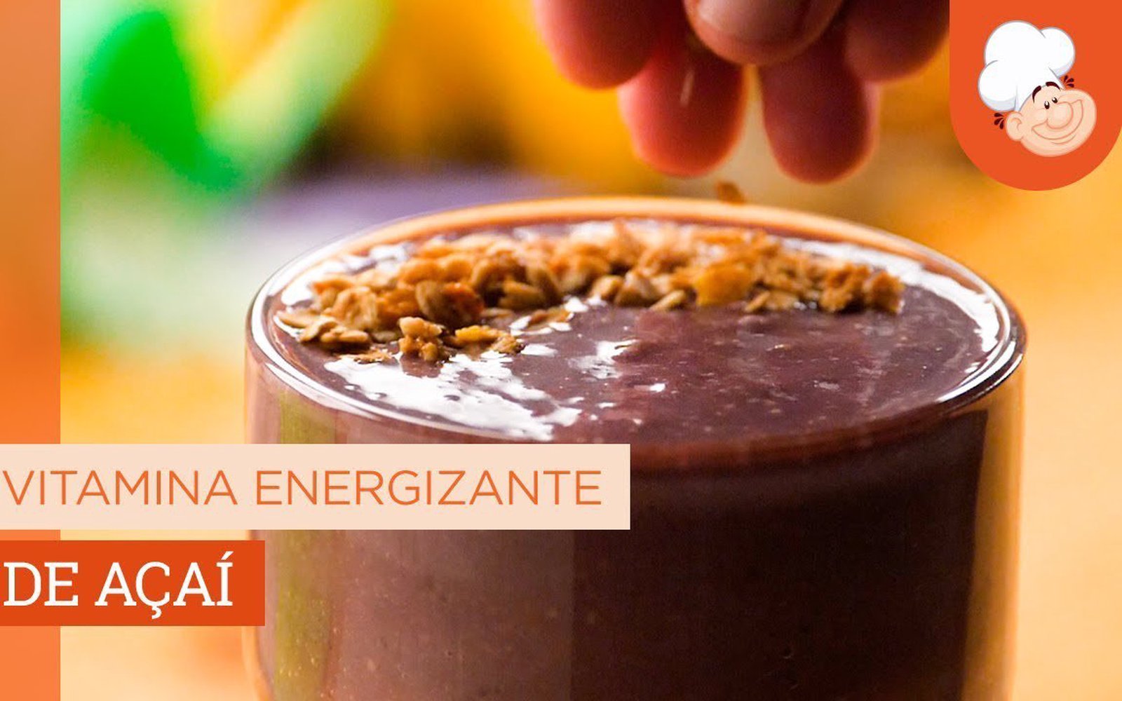 Vitamina Energizante de Açaí