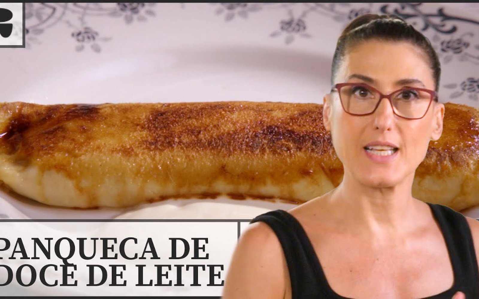Panqueca de Doce de Leite com Crosta Caramelizada