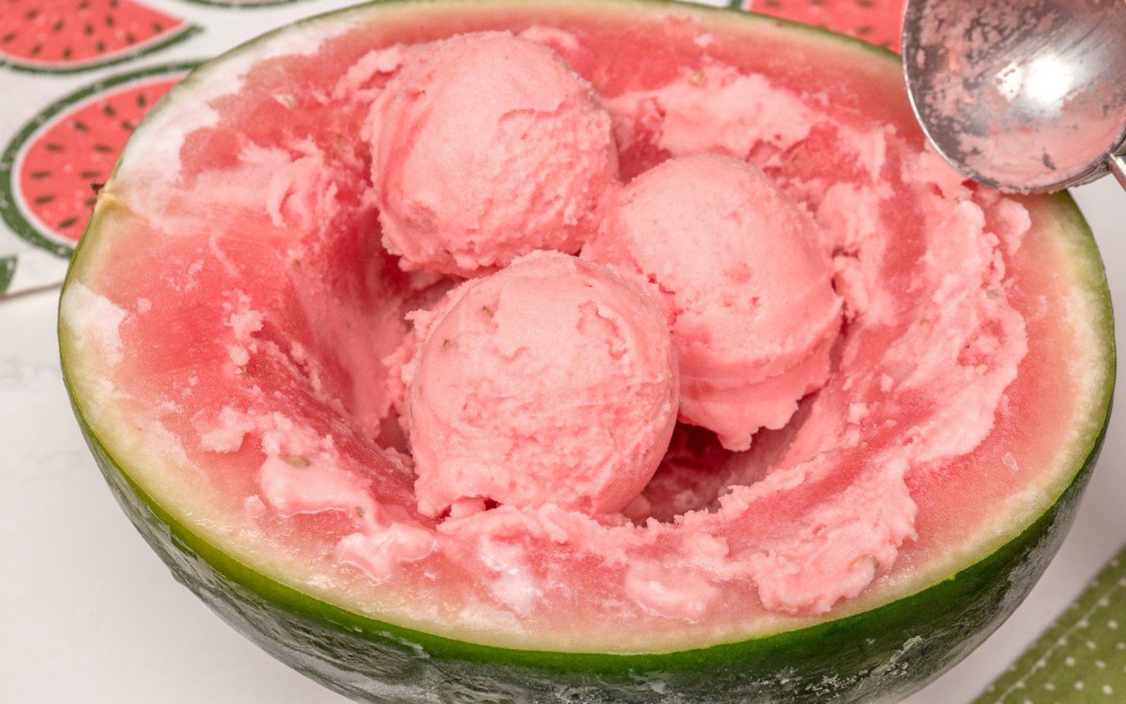 Sorvete Viral na Fruta
