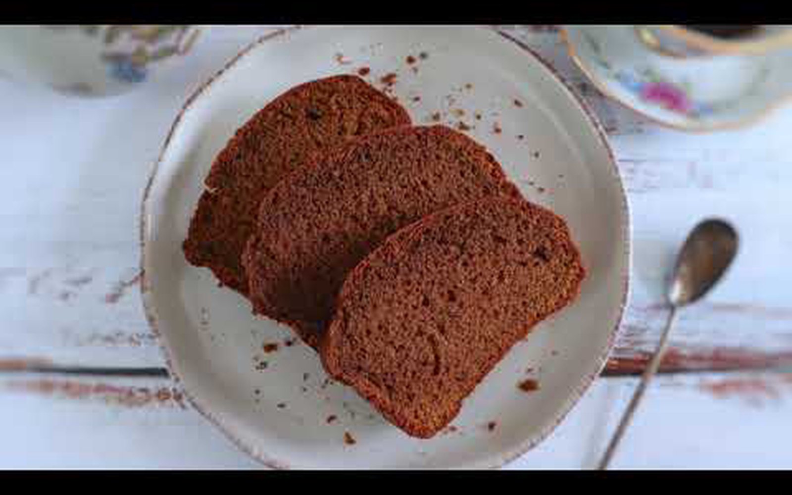 Bolo de Açúcar Mascavado, Azeite e Canela