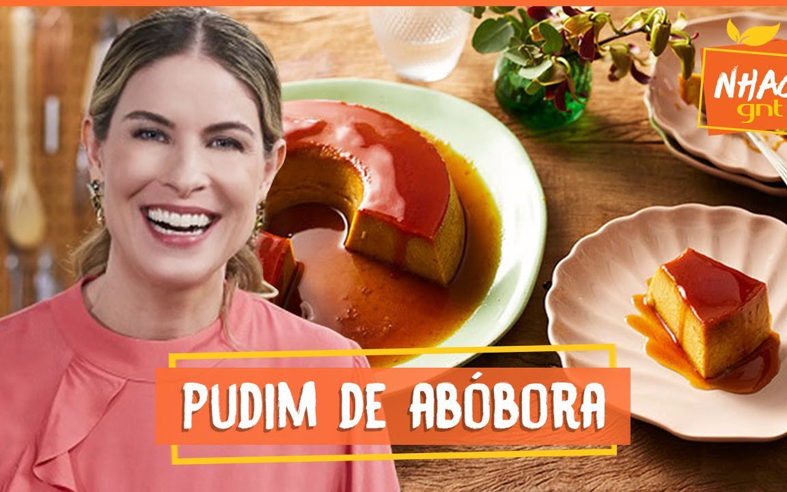 Pudim de Abóbora com Especiarias