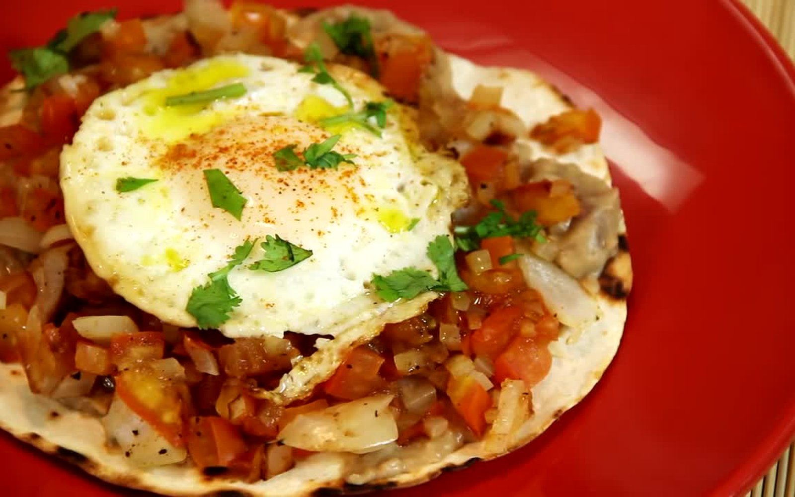Receita de Como fazer Huevos Rancheros