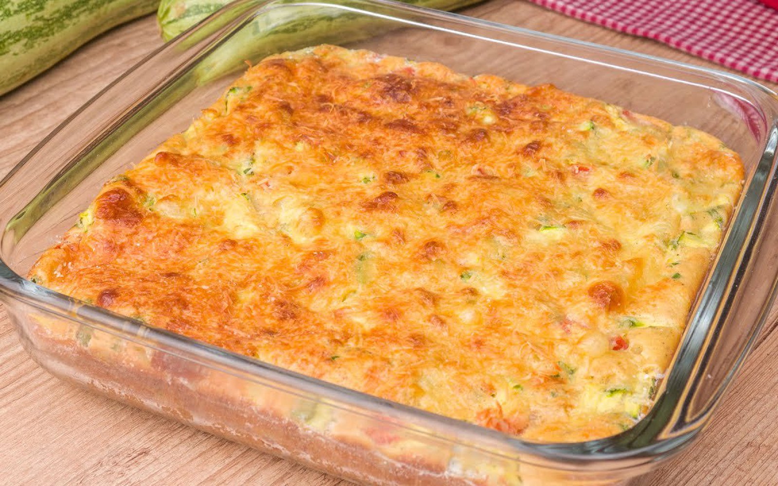 Torta de Abobrinha com Queijo