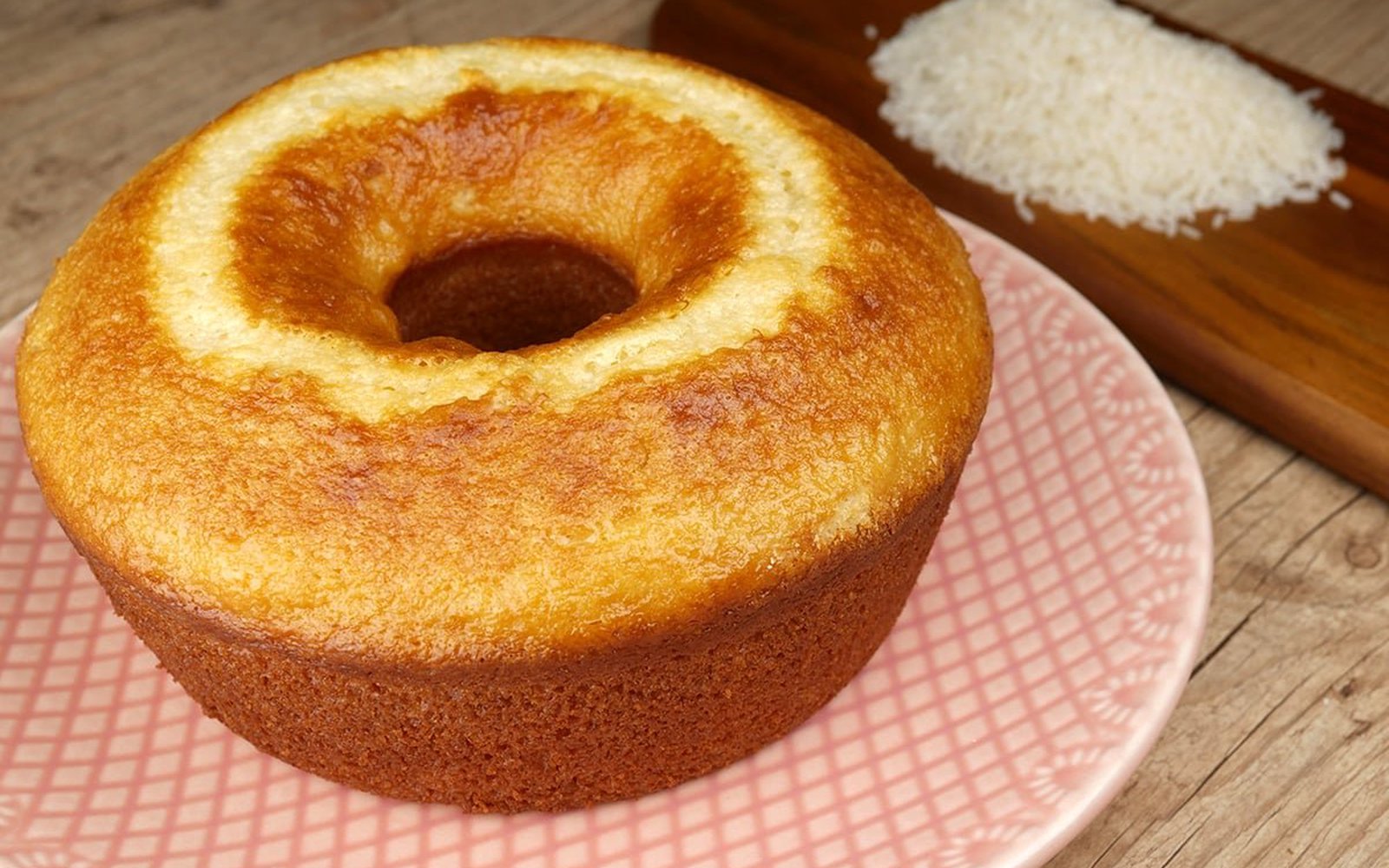 Bolo de Arroz Cru