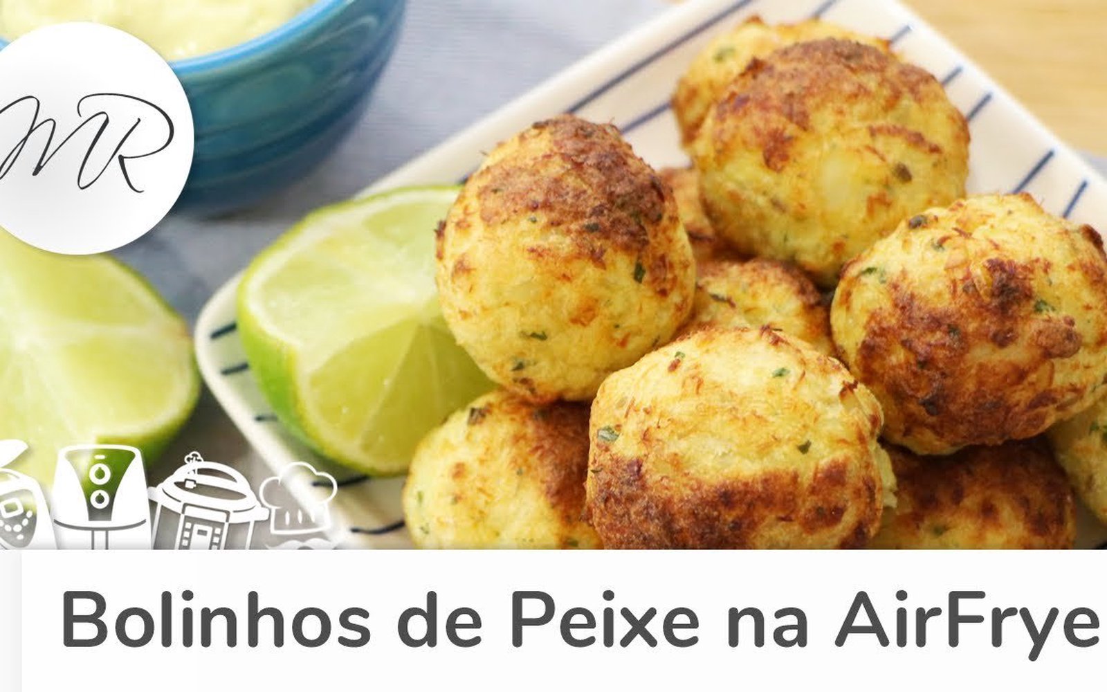 Bolinhos de Peixe na AirFryer