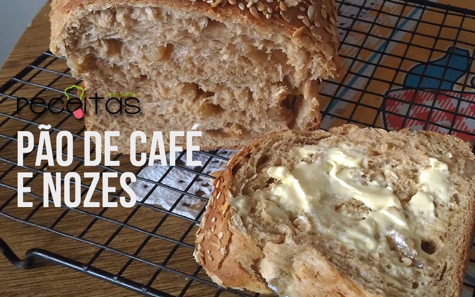 Pão de Café e Nozes